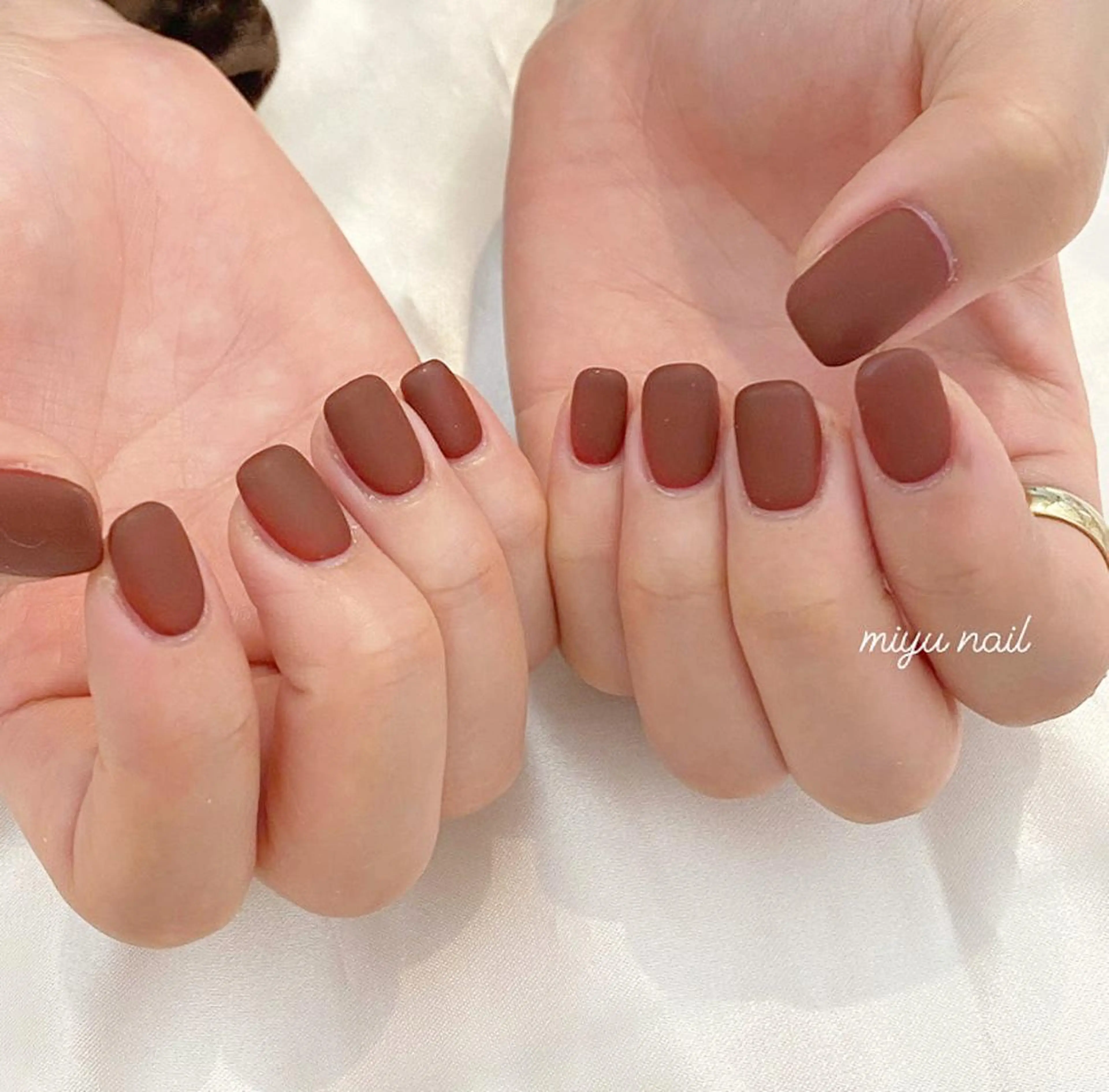 ネイル マットネイル oreo salon miyu 池袋のネイルデザイン