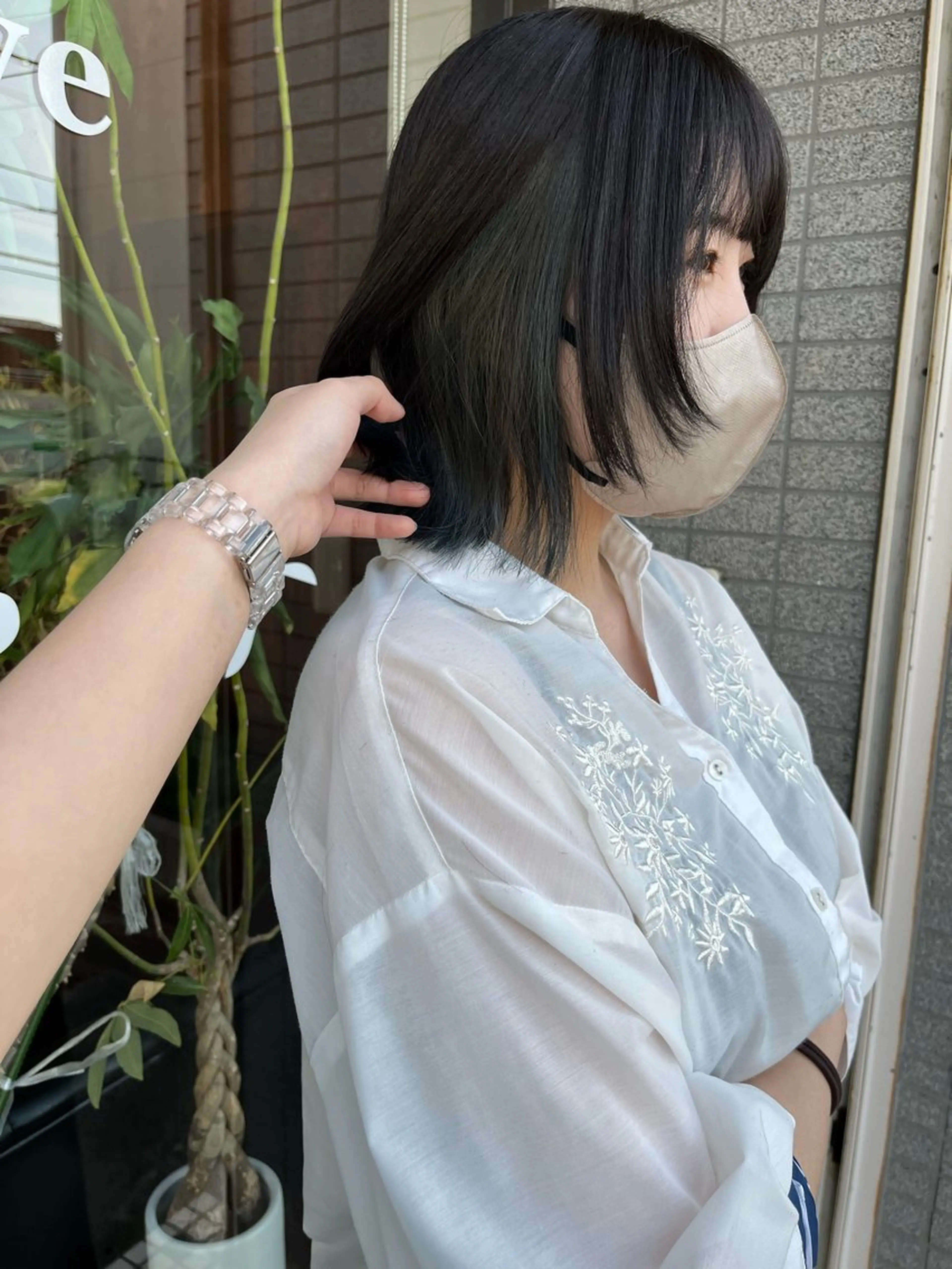 ショート ヘアカラー Un Fleur所属・立野 希沙のヘアスタイル