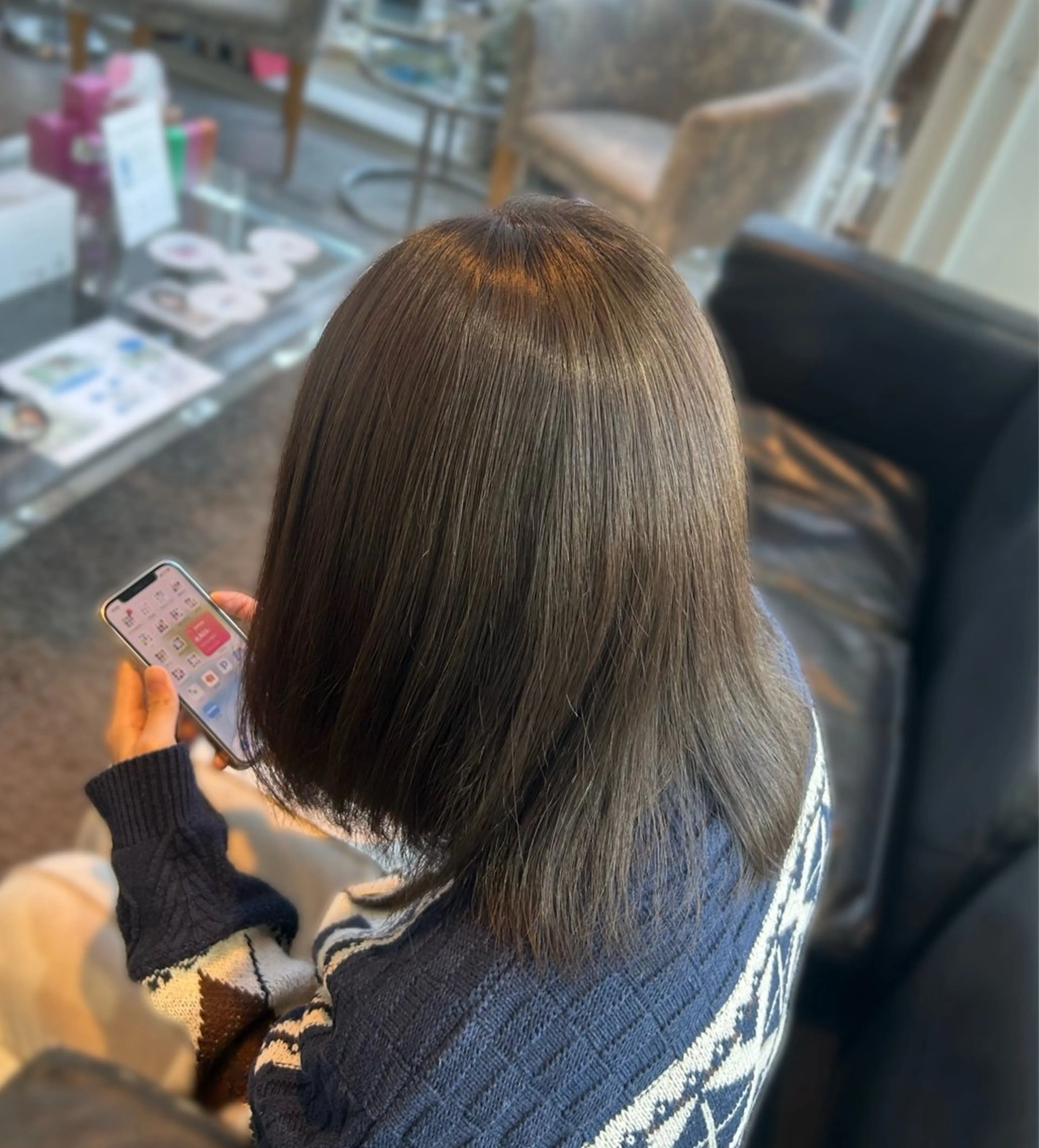 ミディアム 赤み・黄み消し/ 透明感/🍃そうたのヘアスタイル