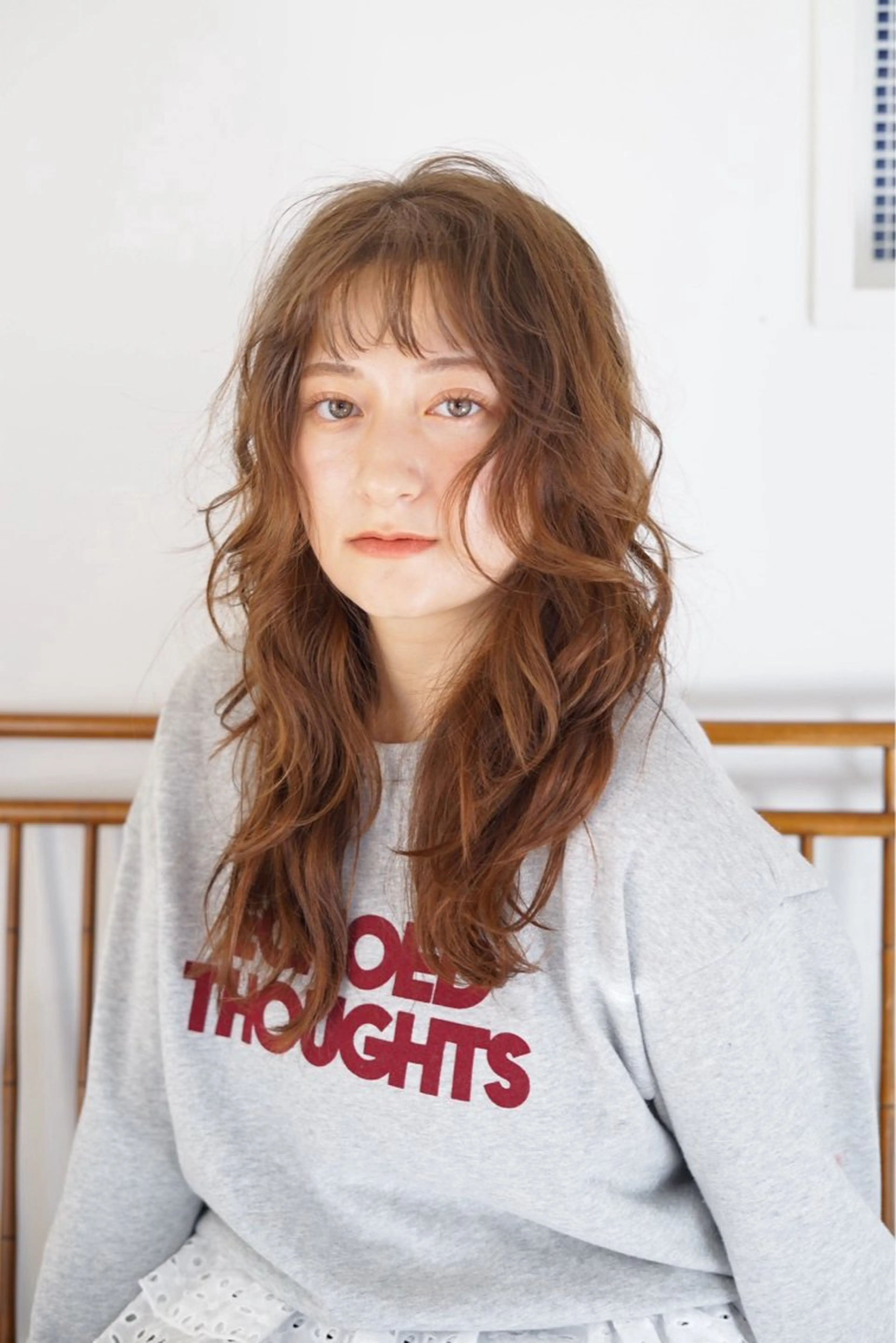 セミロング カラー パーマ ヘアアレンジ セミロングパーマ ニュアンスパーマ カット パーマ トリートメント 髪質改善ストレート✨ パーマヘア✨YUKIのヘアスタイル