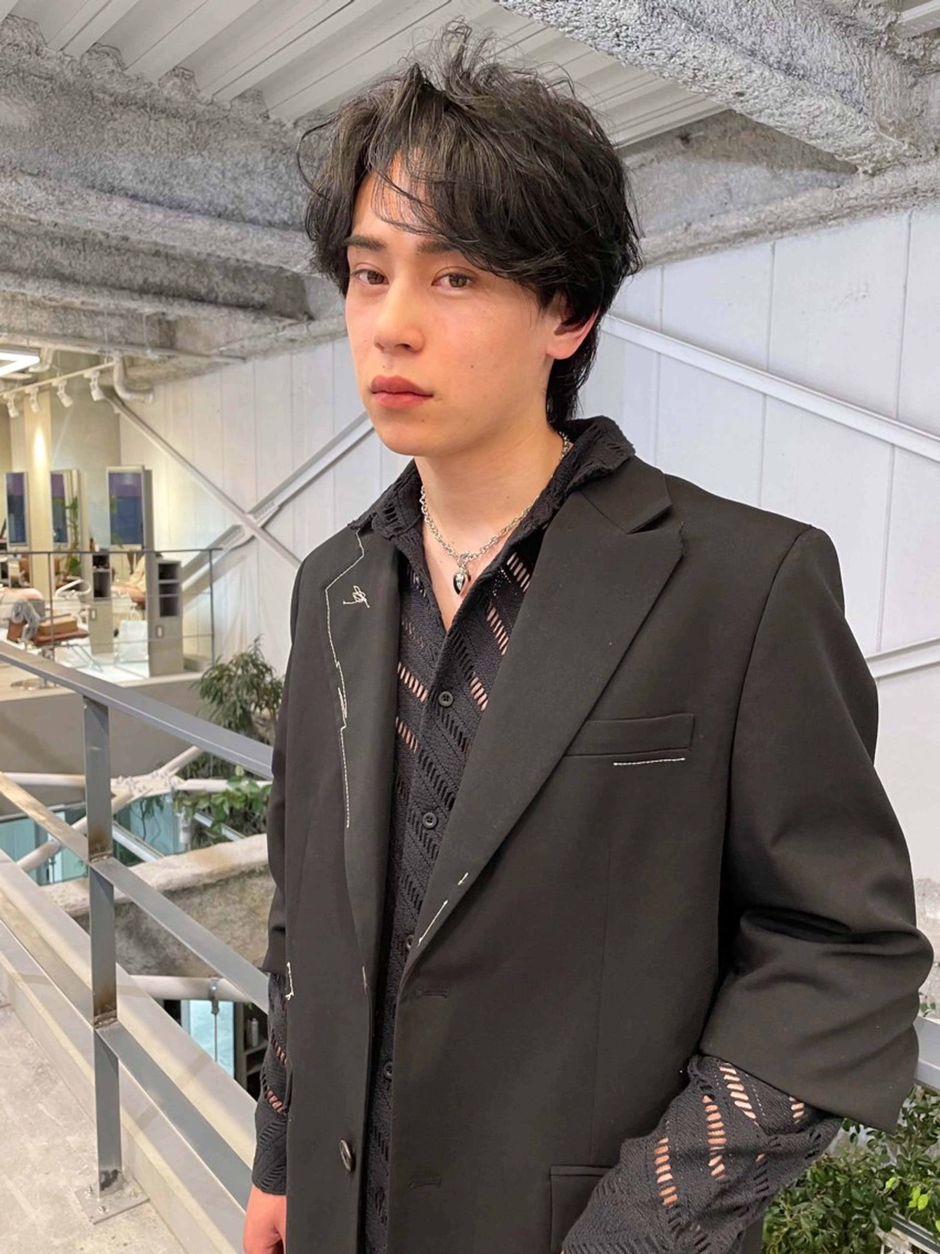 パーマ メンズ メンズ韓国風 メンズパーマ ニュアンスパーマ the path shogo🌻のヘアスタイル