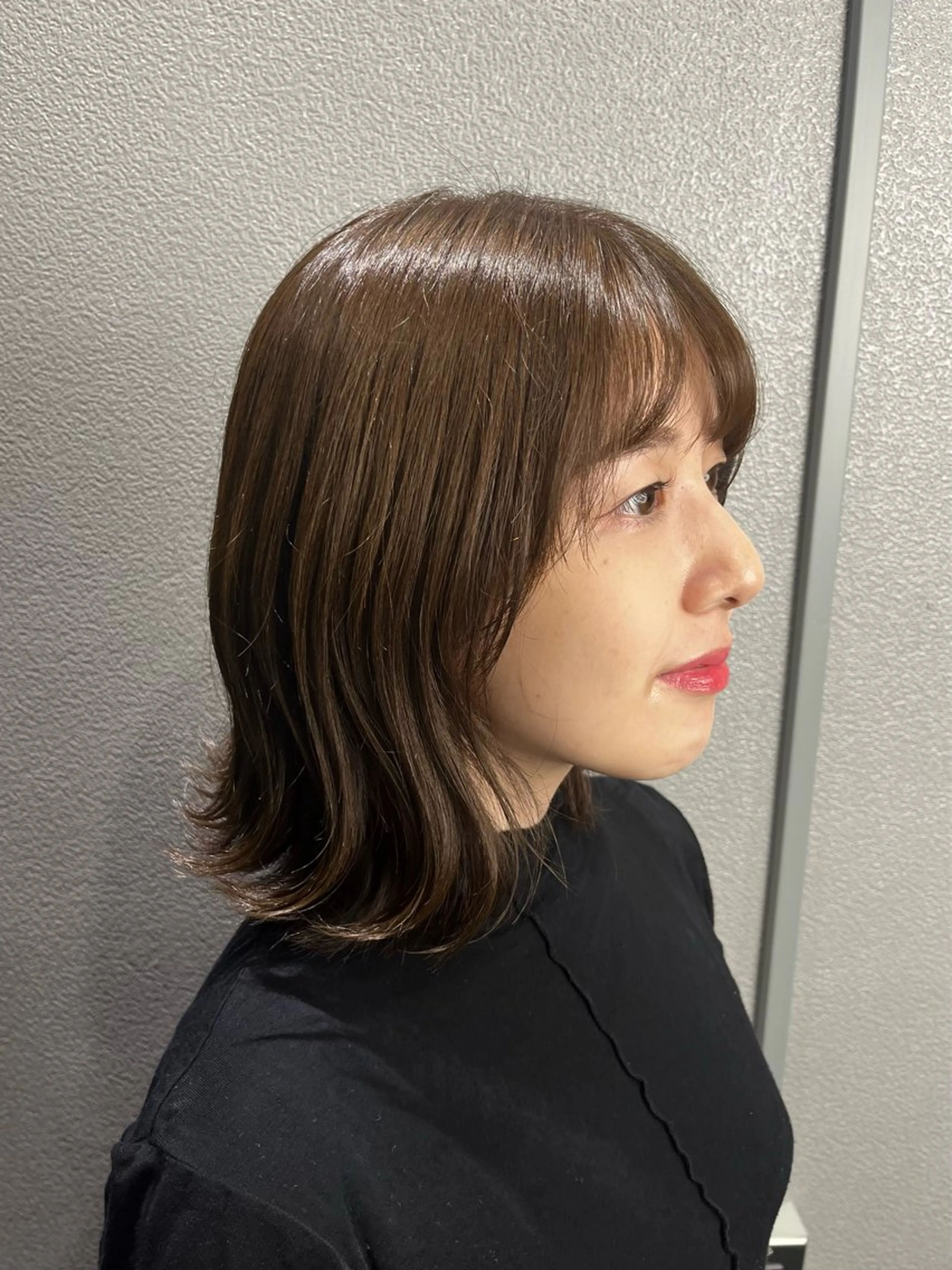 カラー ヘアカラー 透明感カラー/パーマ 🌀アオノアユミのヘアスタイル
