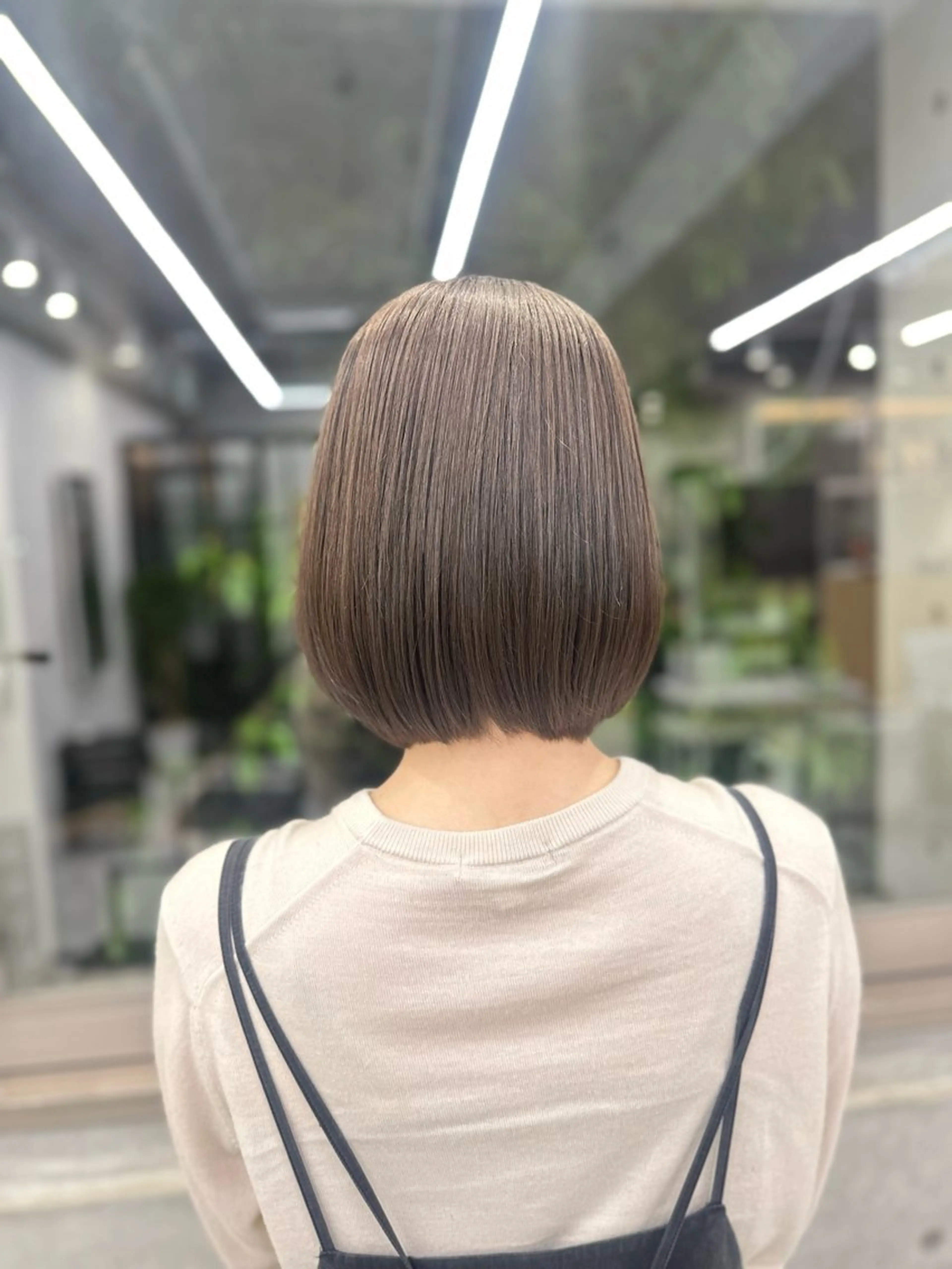 カラー ボブ MAI/髪質改善/ 幹細胞トリートメントのヘアスタイル