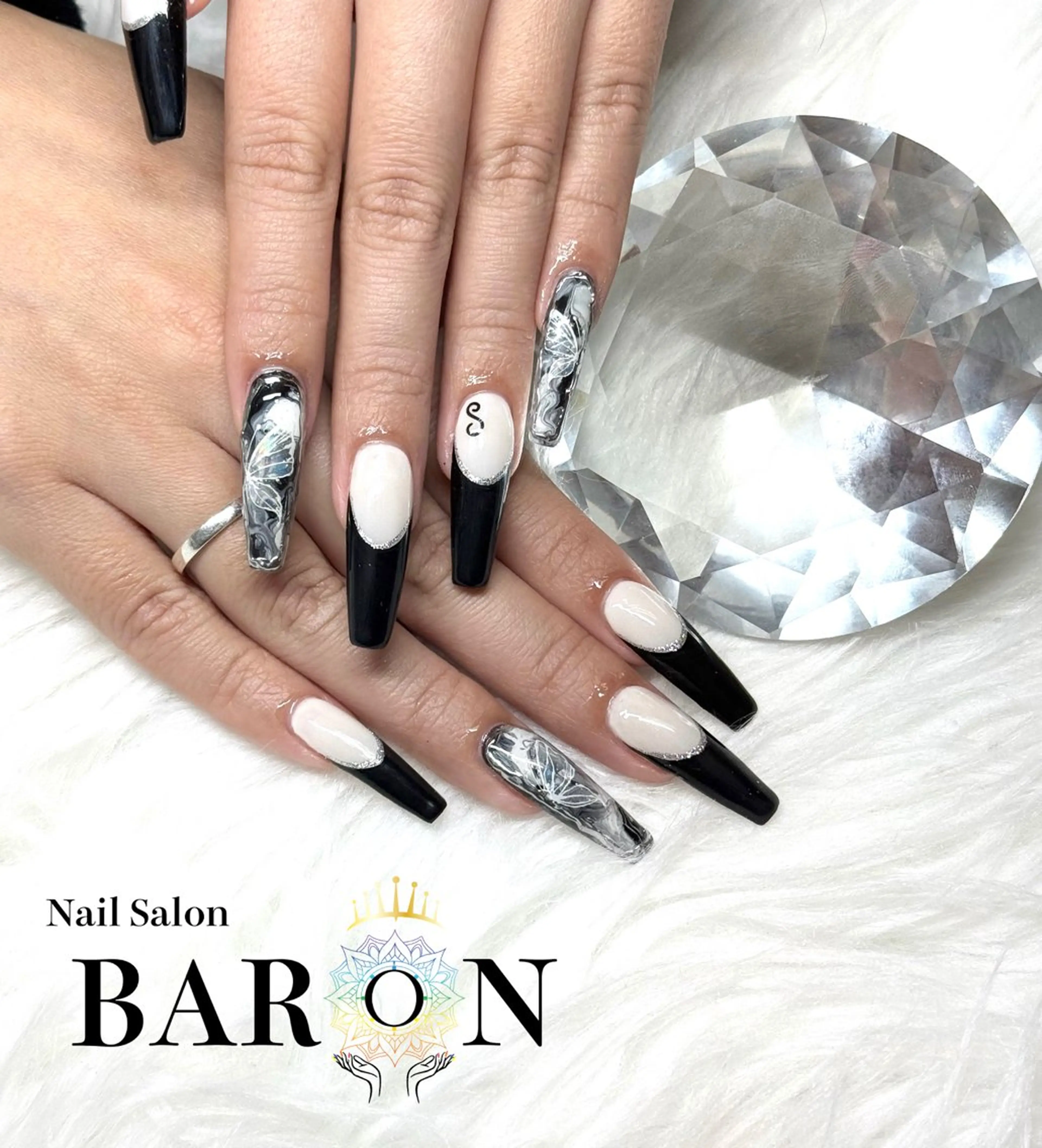 《最先端スカルプ》💅モデル募集🩵持ち込み120分(パーツ別途料金)✨オフなしの写真