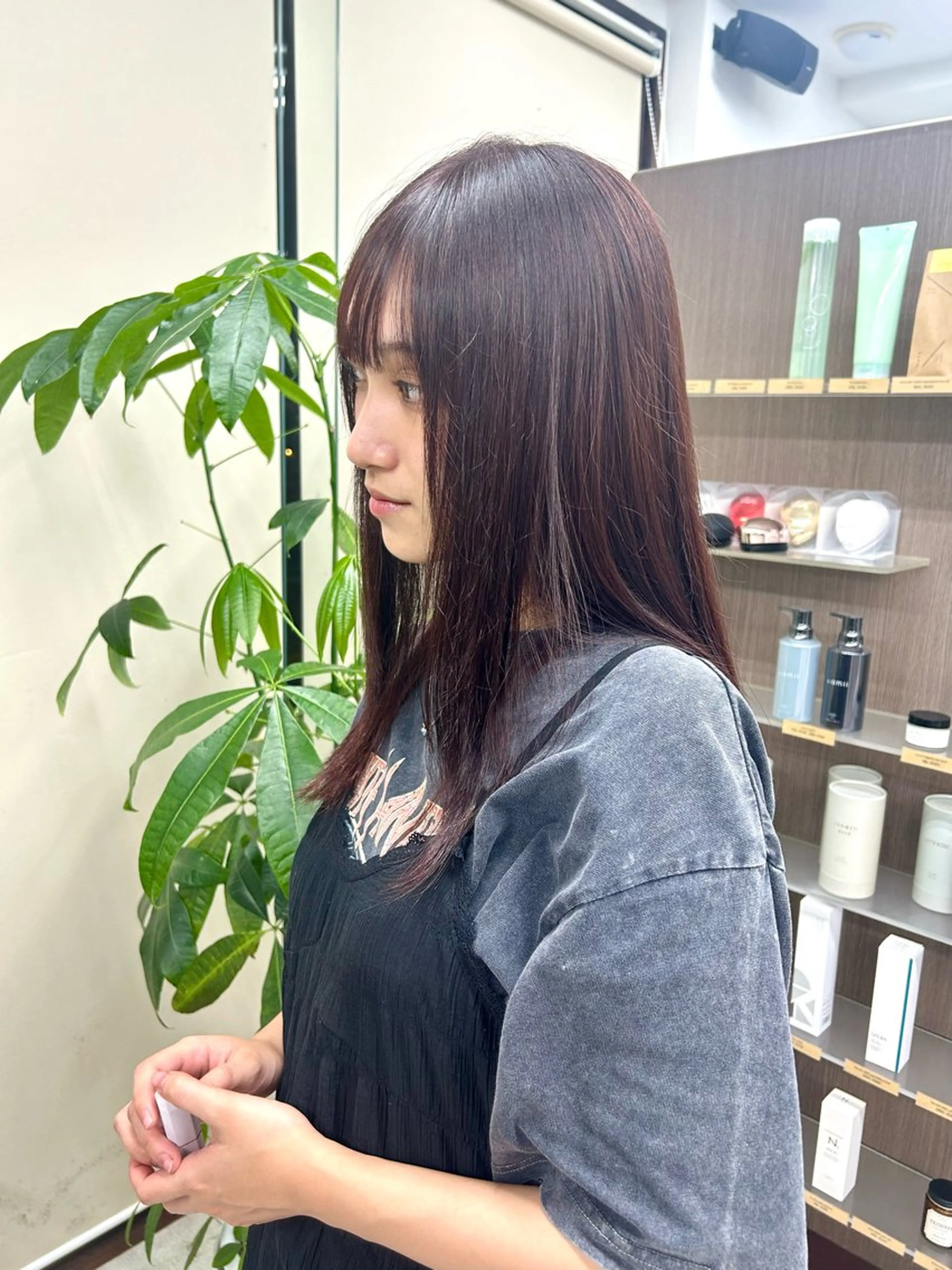 カラー ブラウンカラー ピンクカラー カット ヘアカラー トレンドメンズパーマ /タカシマダイスケのヘアスタイル