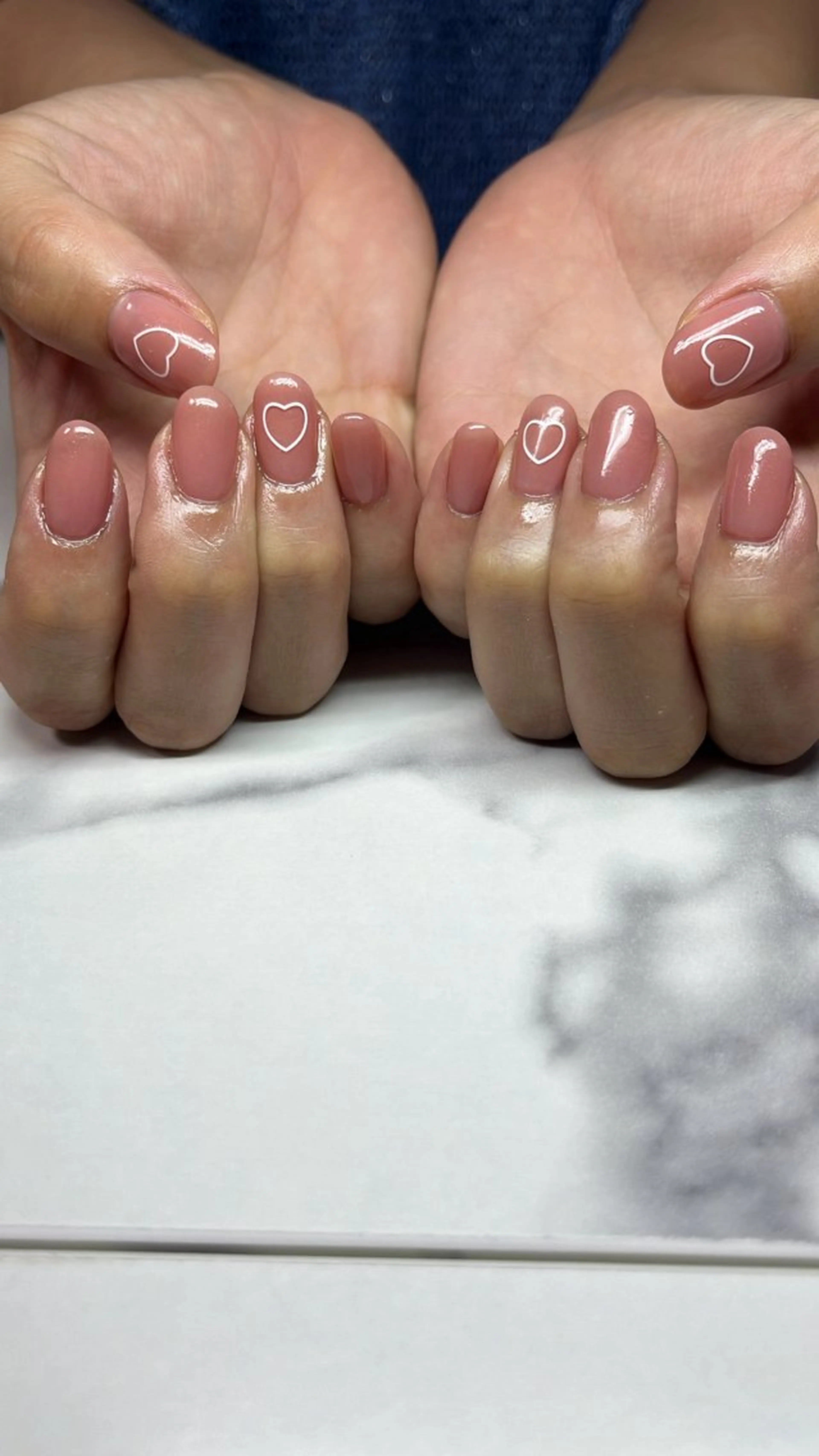 ネイル ワンカラーネイル ハンドネイル salon B-breathのネイルデザイン