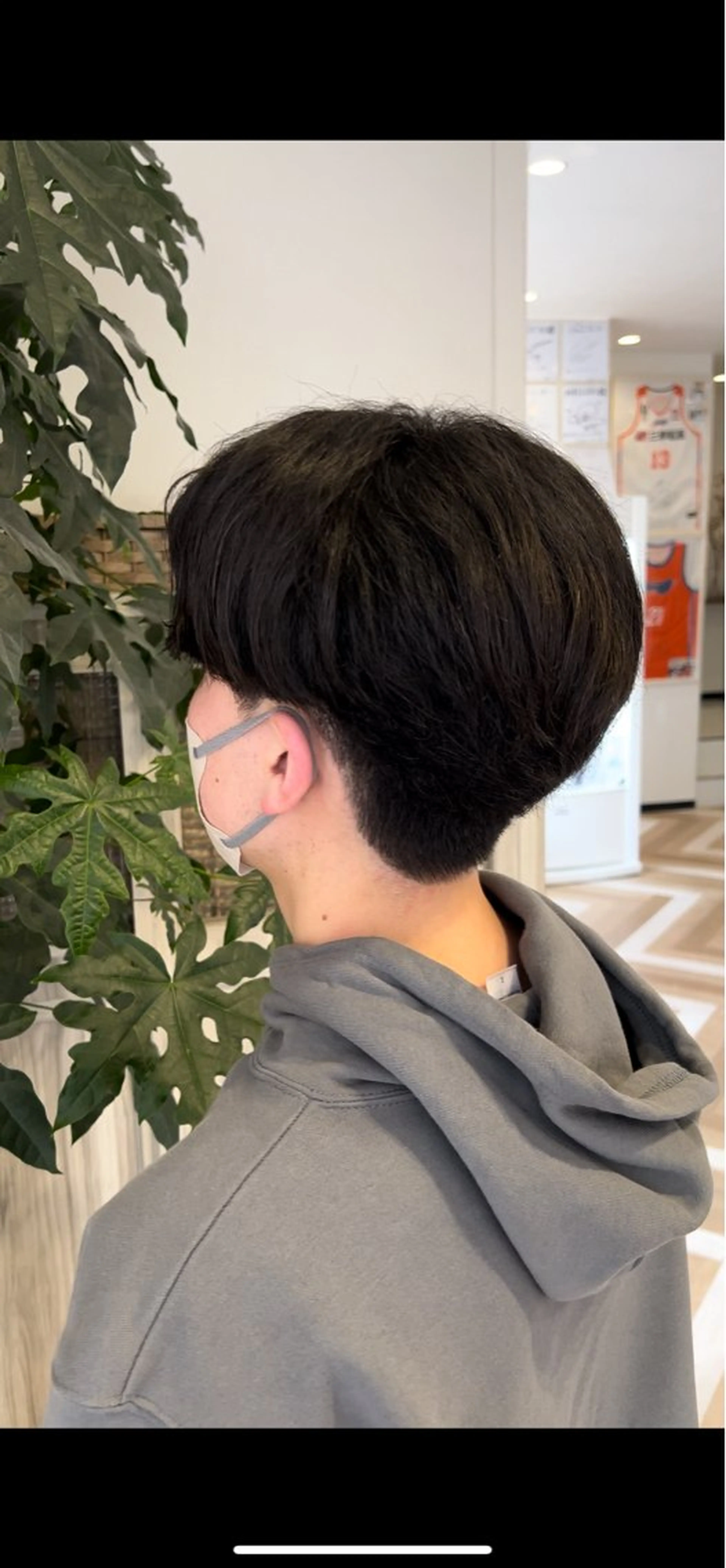 メンズ センターパート 剣持 快吏ARISEのヘアスタイル