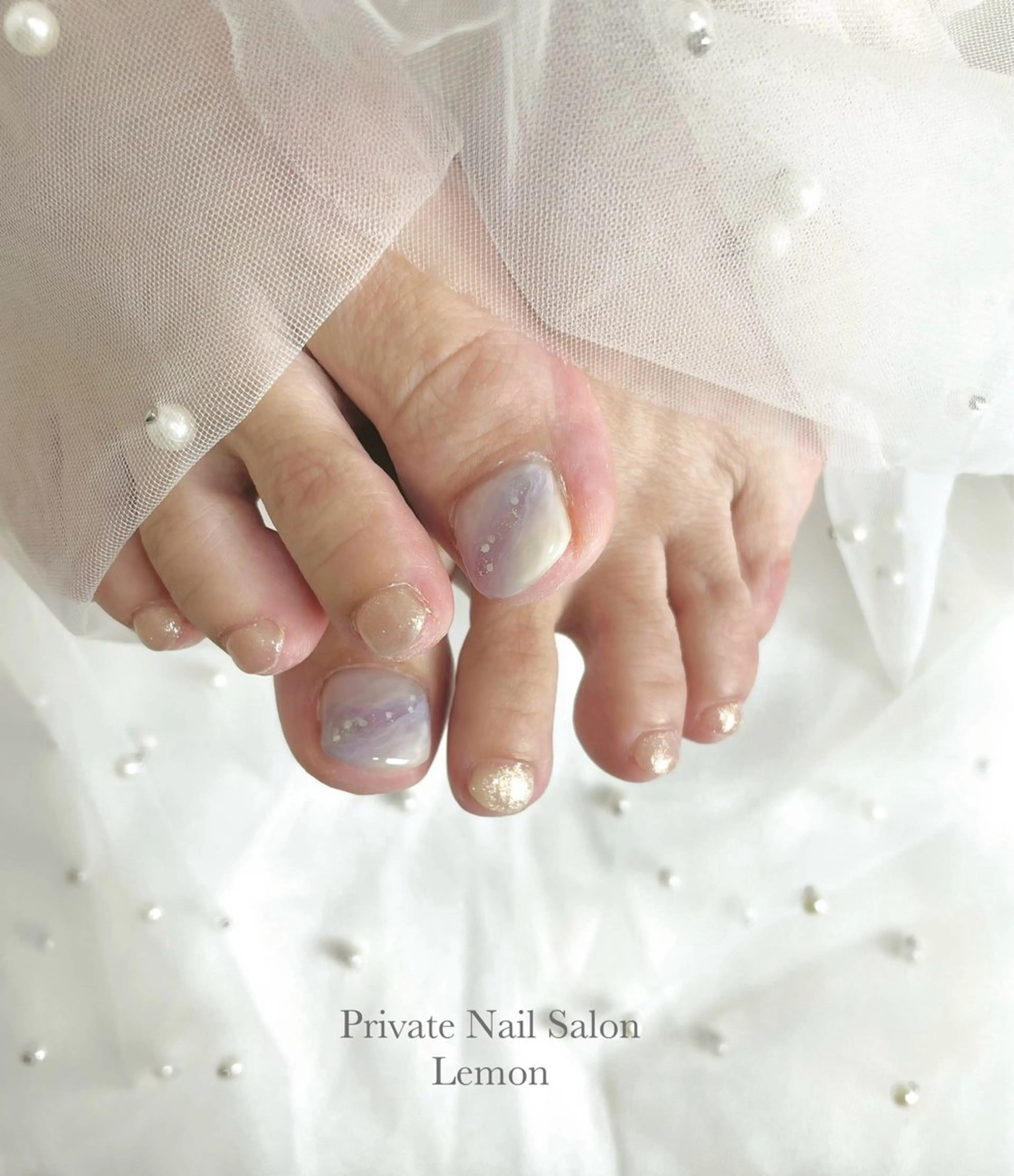 ネイル フットネイル Nail Salon Lemonのネイルデザイン
