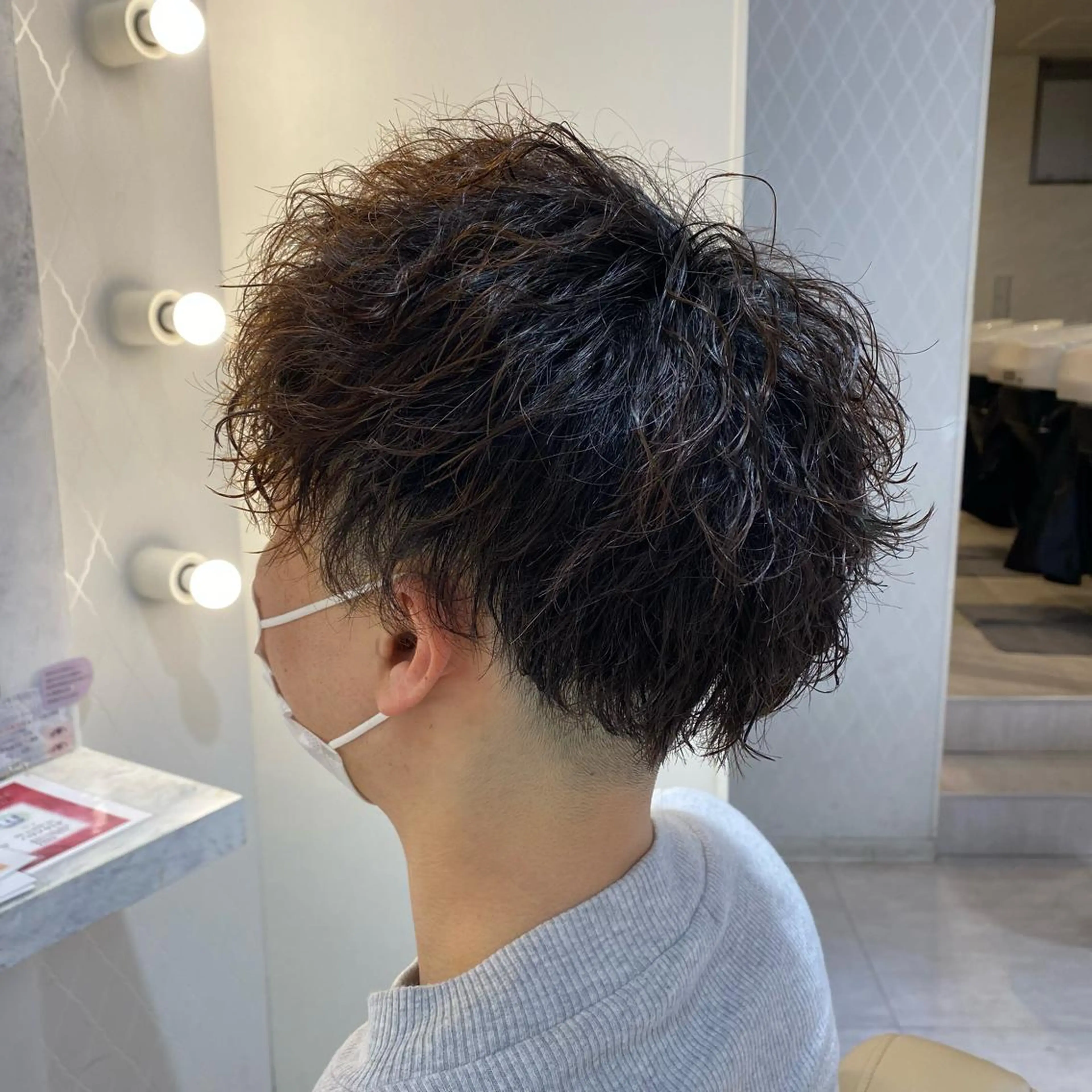 パーマ メンズ メンズパーマ 三好 涼華のヘアスタイル