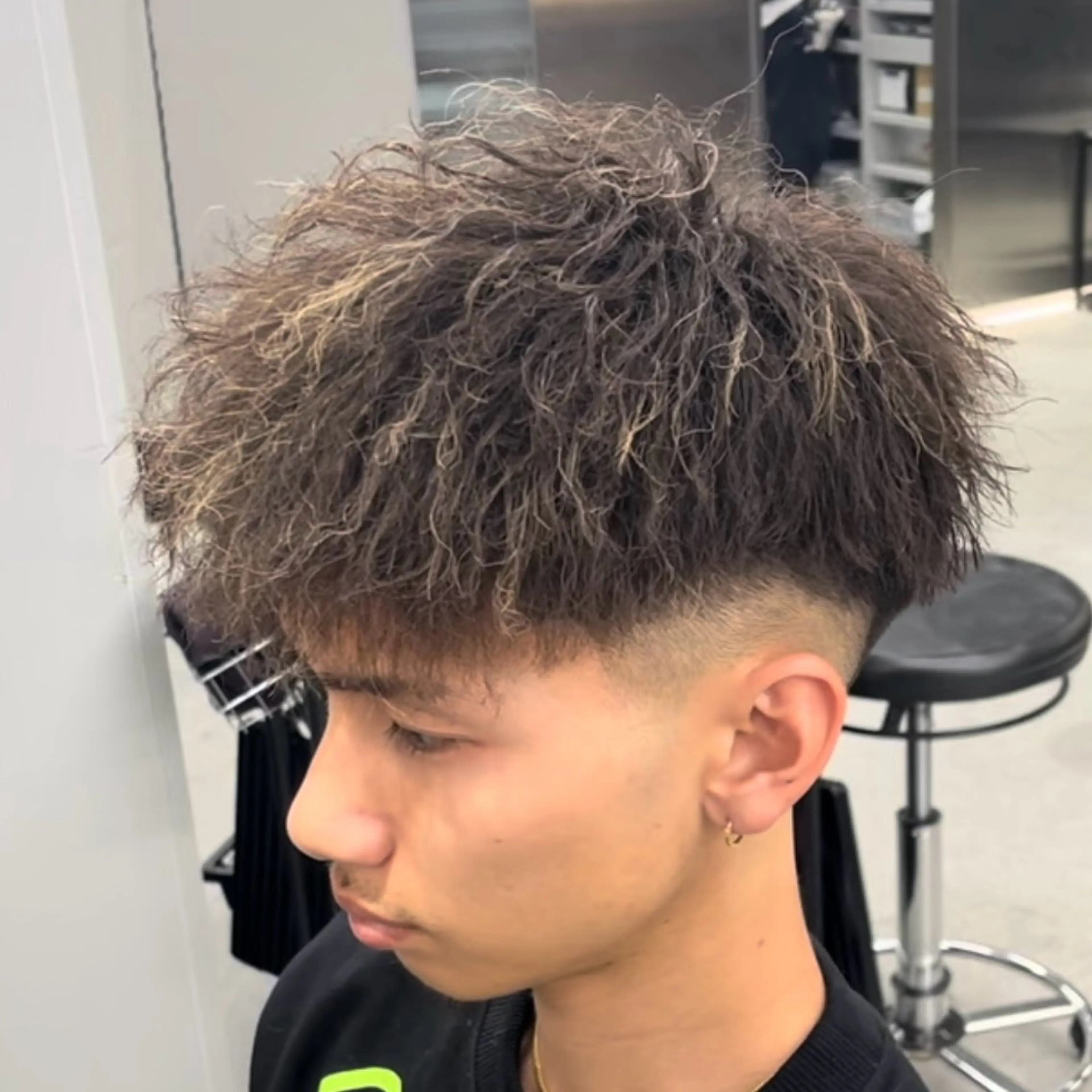 パーマ メンズ 🔥メンズカット＋パ ーマ🔥菊池一真のヘアスタイル