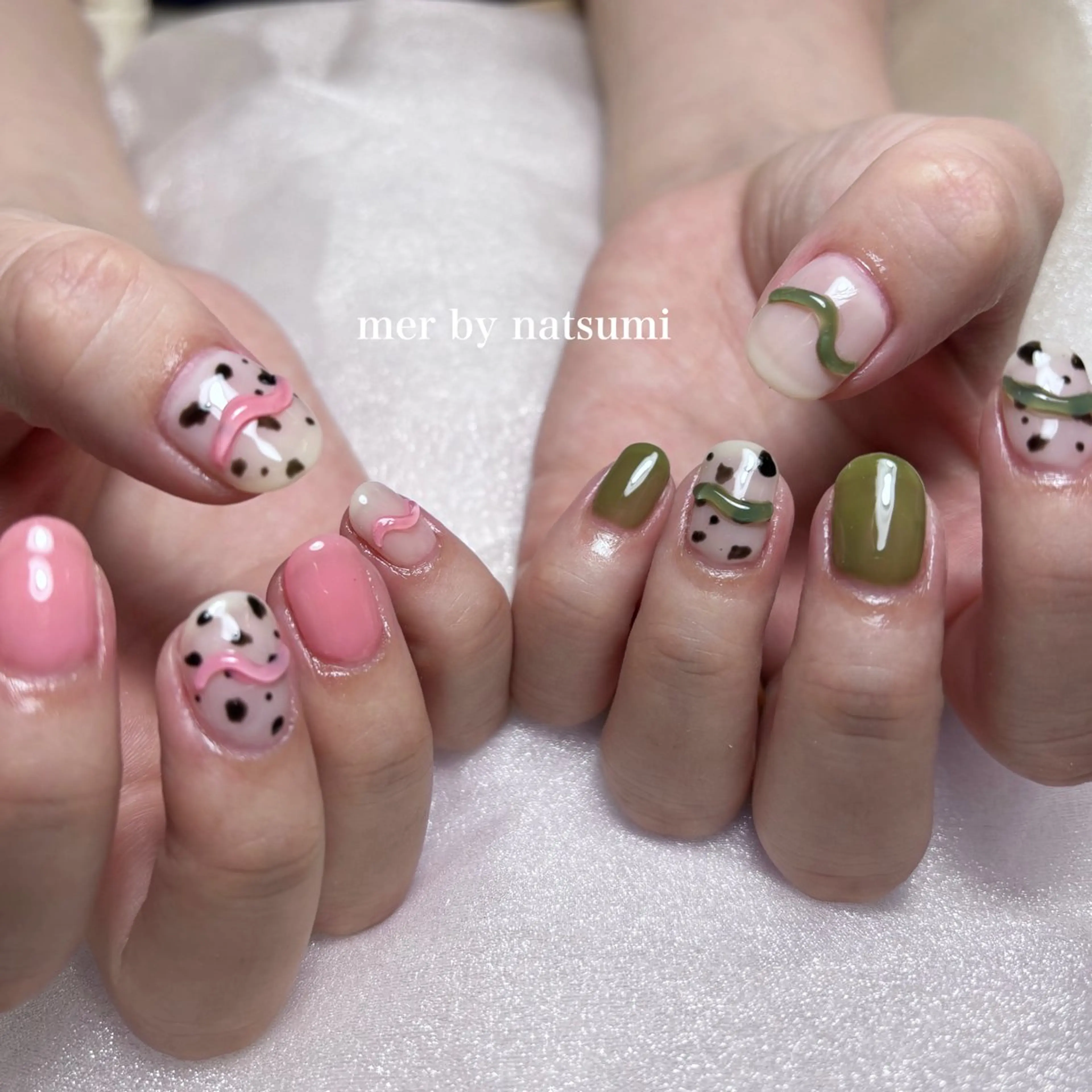 ショート mer natsumiのネイルデザイン