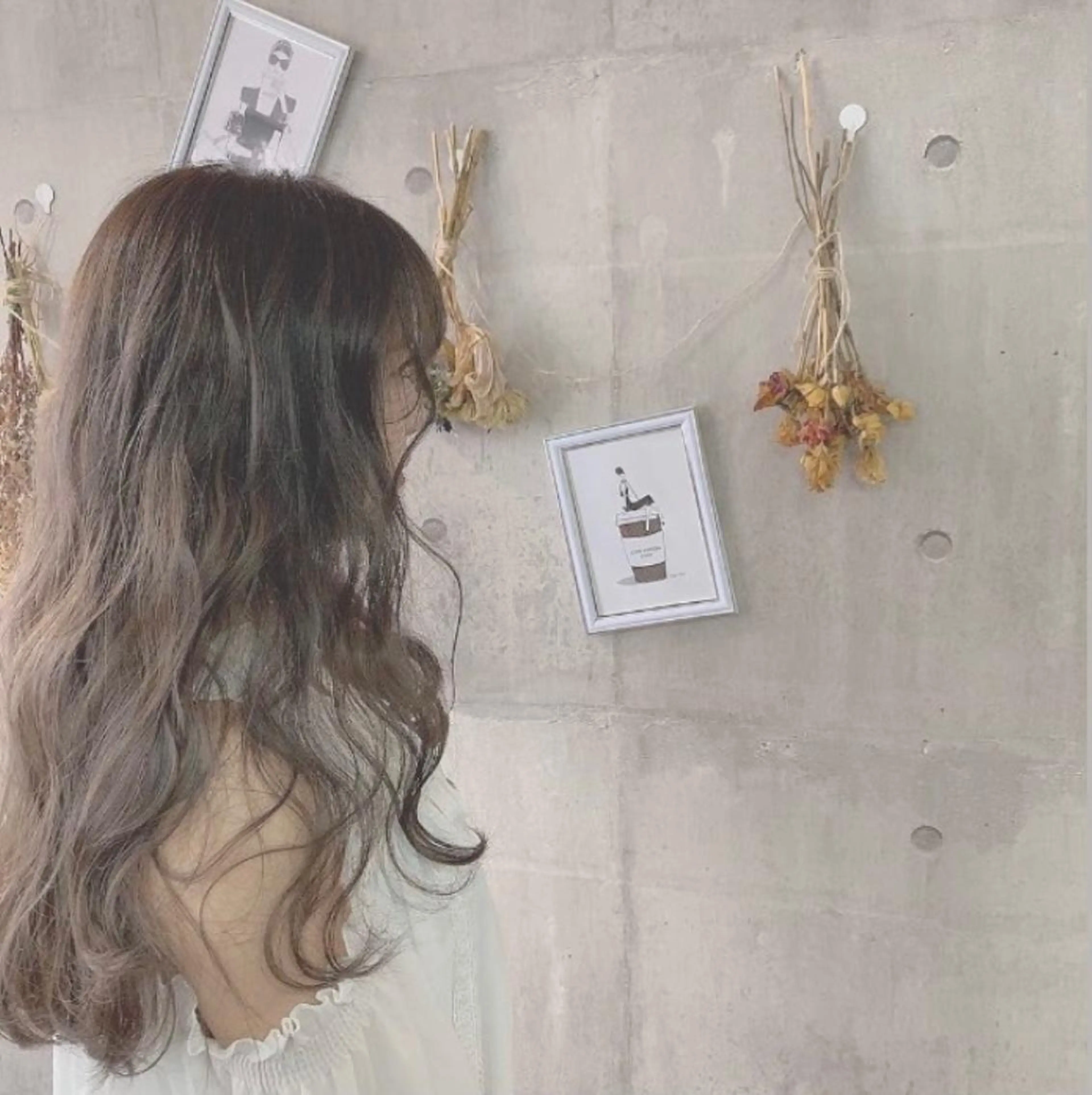 セミロング カラー shangri-la garden所属・田中 佳奈(口コミ高評価のマツエク・マツパデザイン