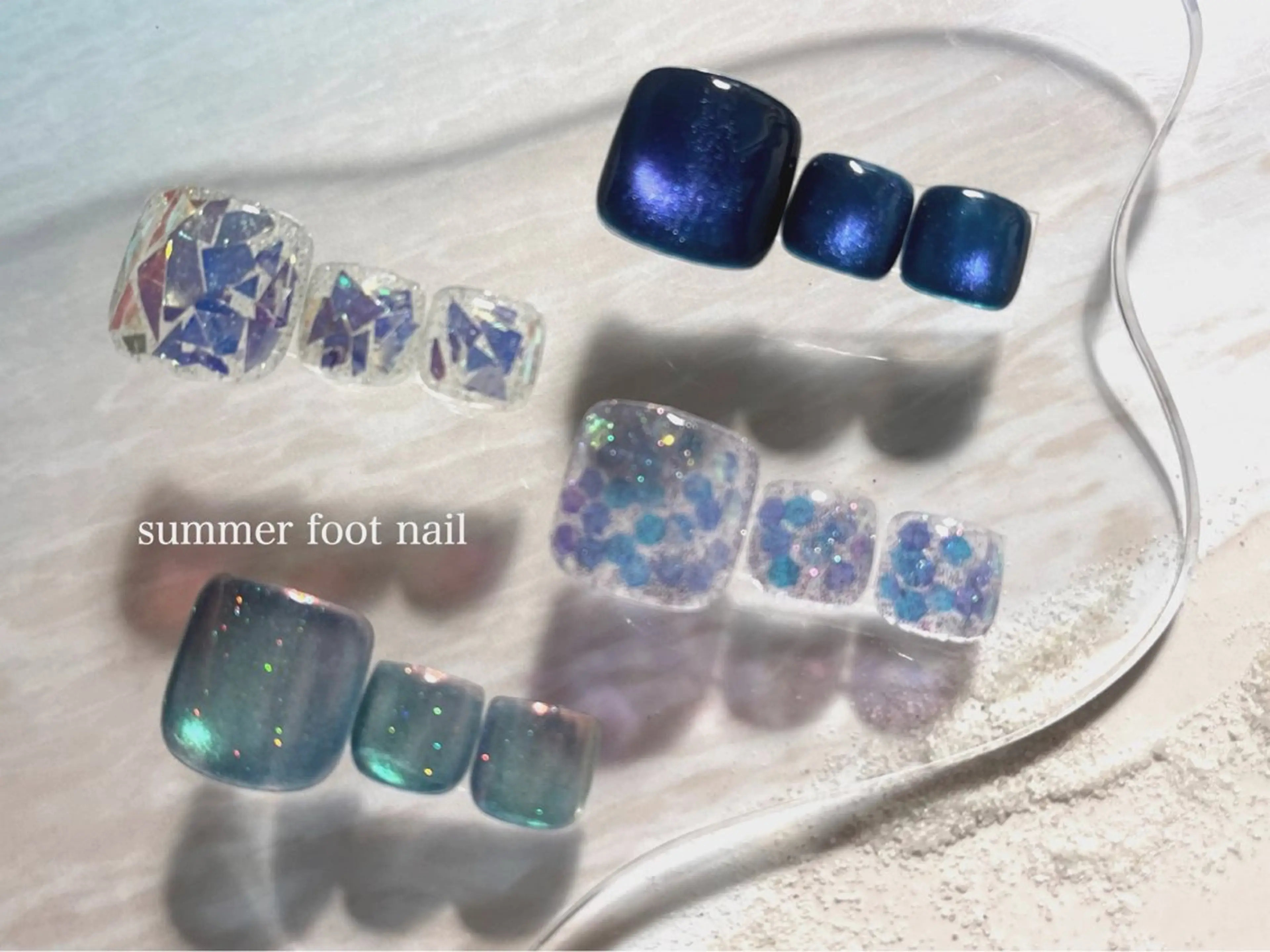 ネイル マグネットネイル フットネイル julian nail所属・julian nailのネイルデザイン