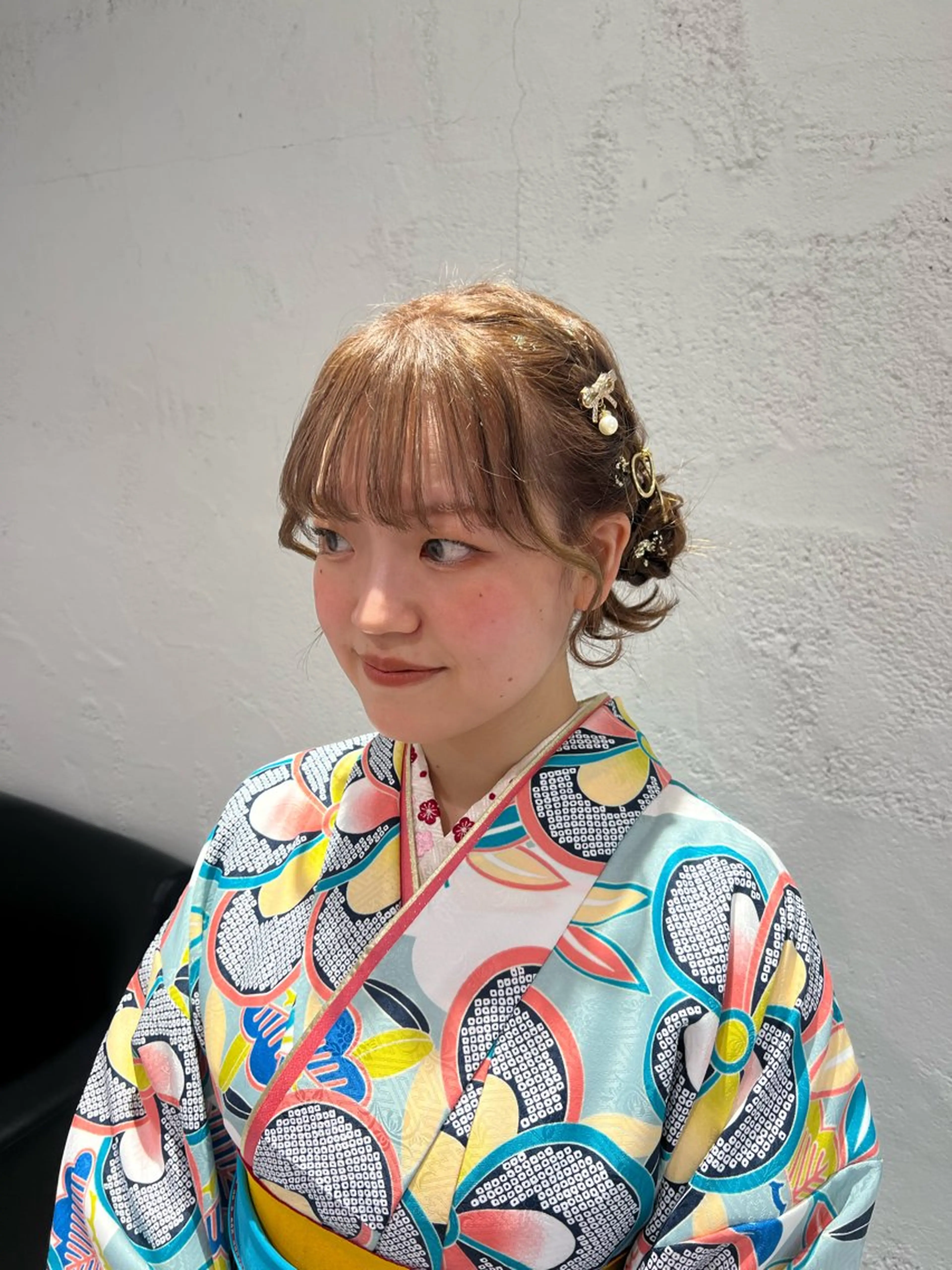 ロング ヘアアレンジ SALOWIN川崎WEST店所属・🌷川崎/アレンジ/ 暖色ボブ/コトネ🌷のヘアスタイル