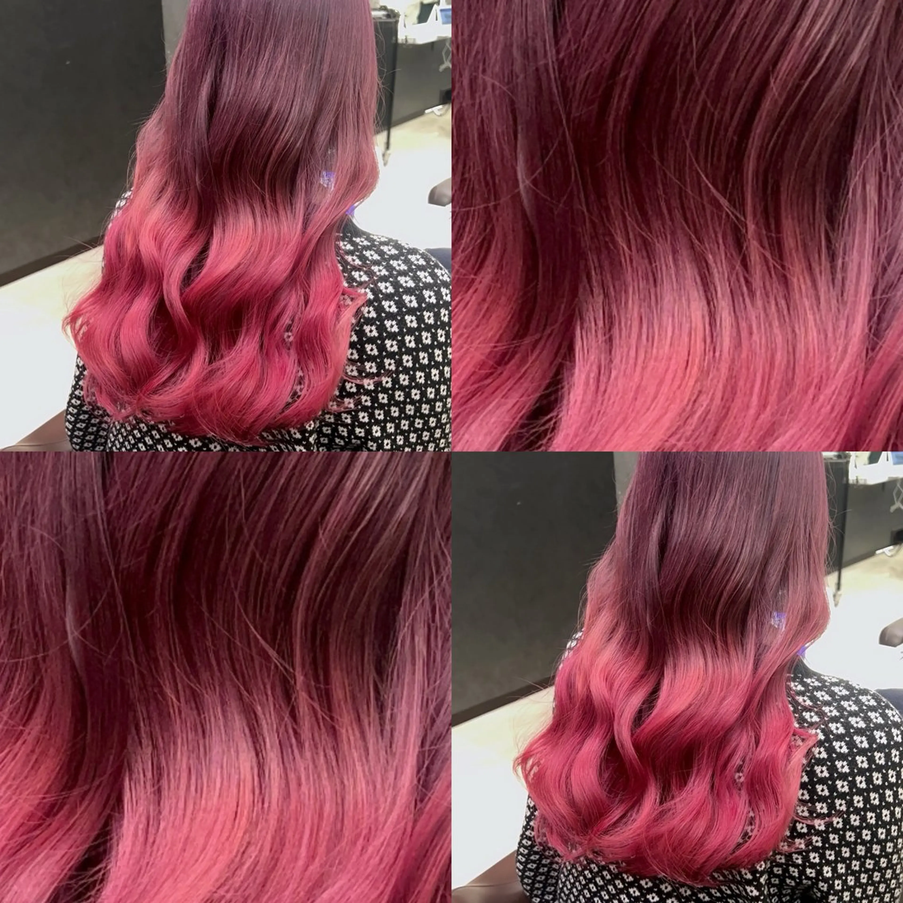 ロング カラー ヘアカラー DESIGNSALON LIA所属・問屋町のブリーチデザ イン屋さん🌈ゆうまのヘアスタイル