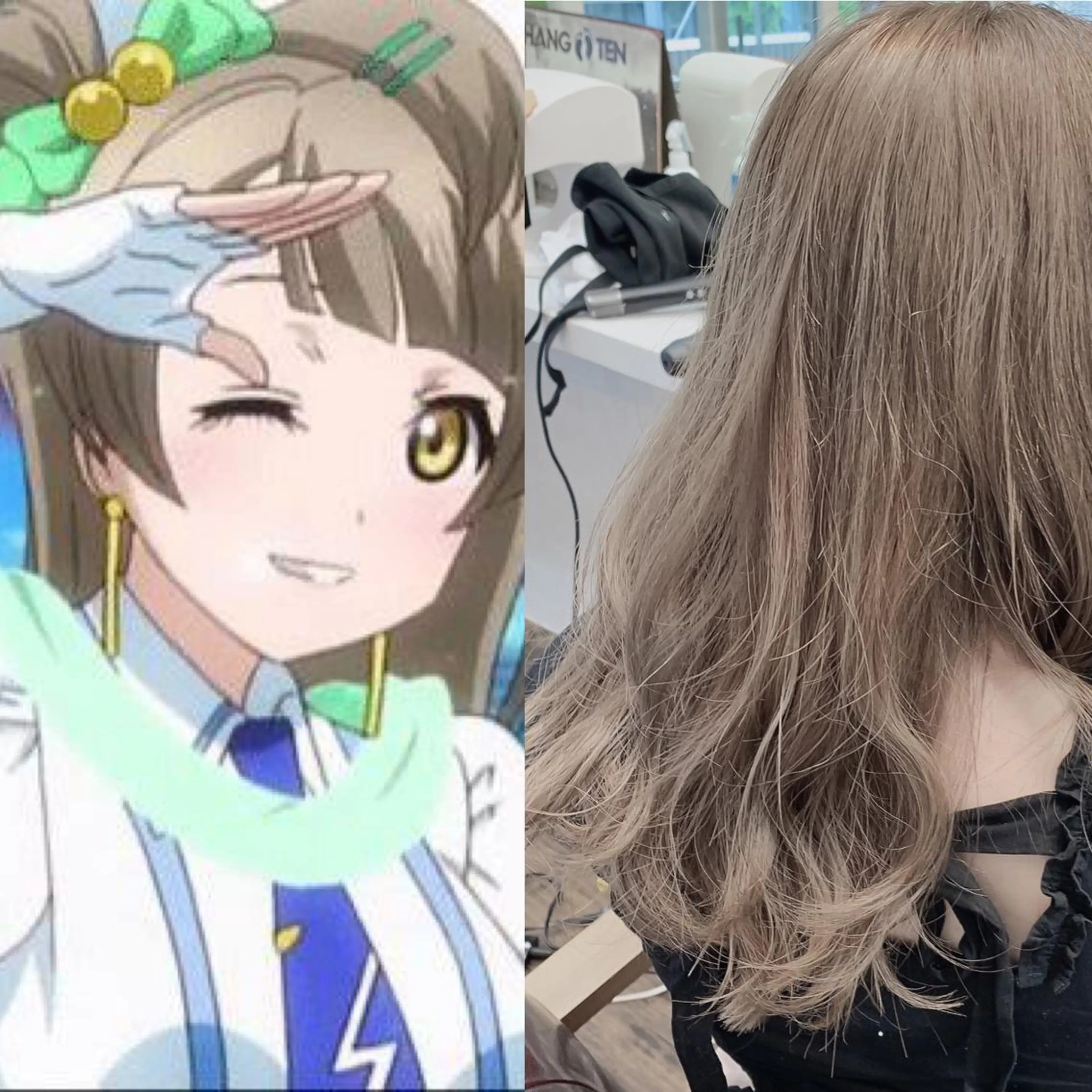セミロング salowin 原宿店所属・髪質改善ULTOWA 縮毛矯正モリムラのヘアスタイル