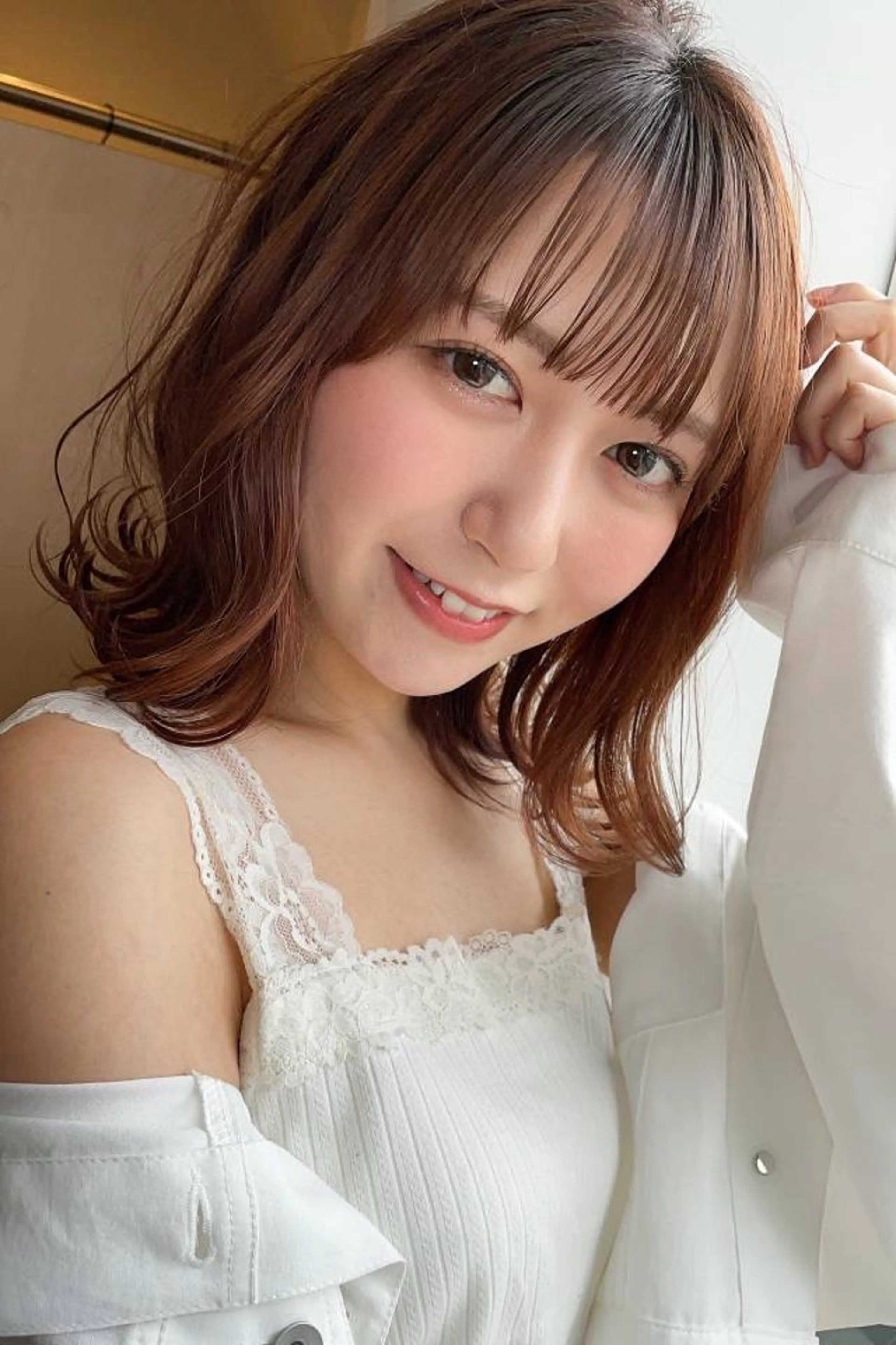 ミディアム パーマ ミディアムパーマ 韓国風ヘア カット パーマ トリートメント Avalon所属・Hiroshi ヒロシのヘアスタイル