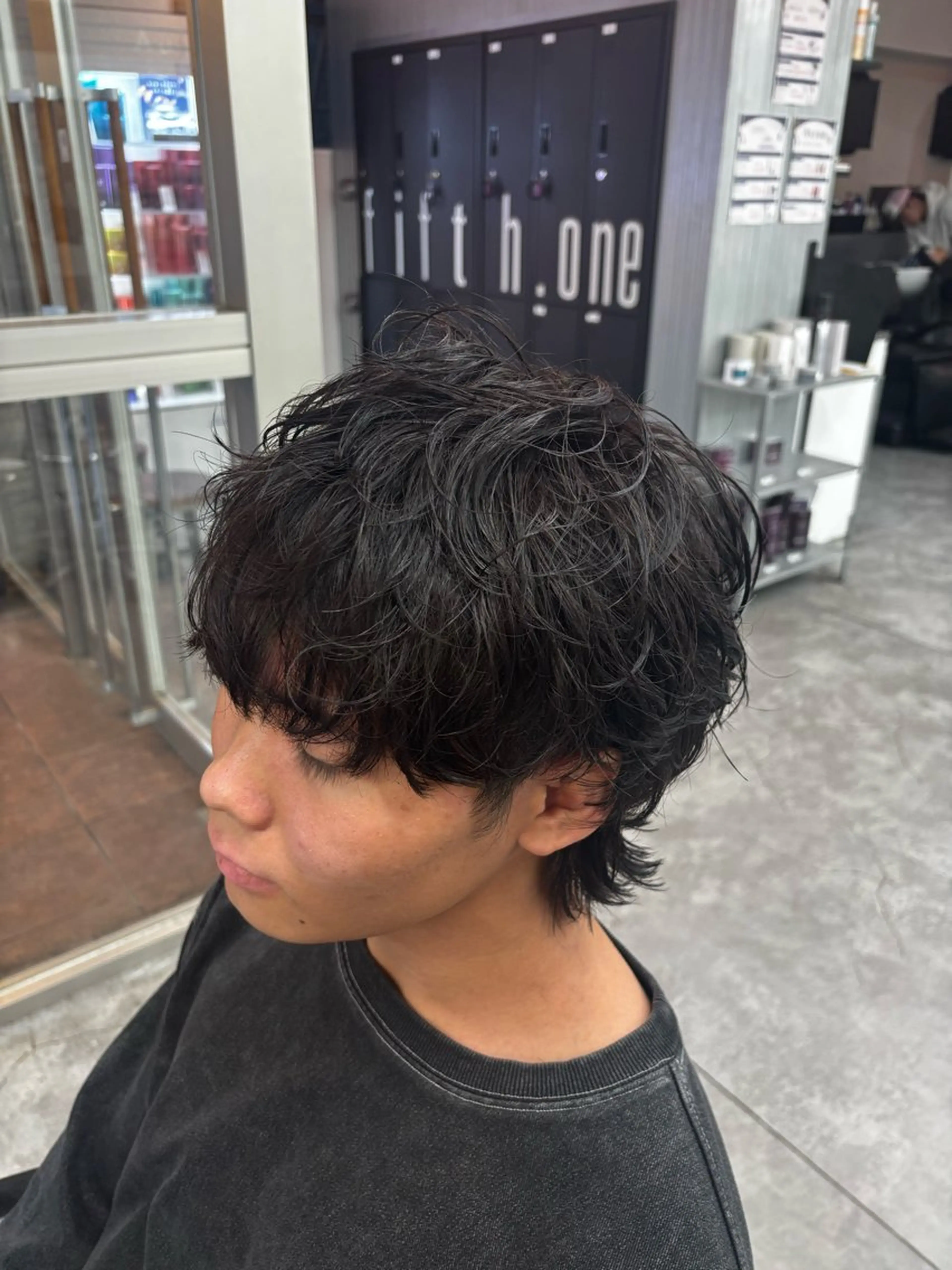 パーマ メンズ カット パーマ メンズ特化✨️ 韓国風パーマ🔥一八のヘアスタイル