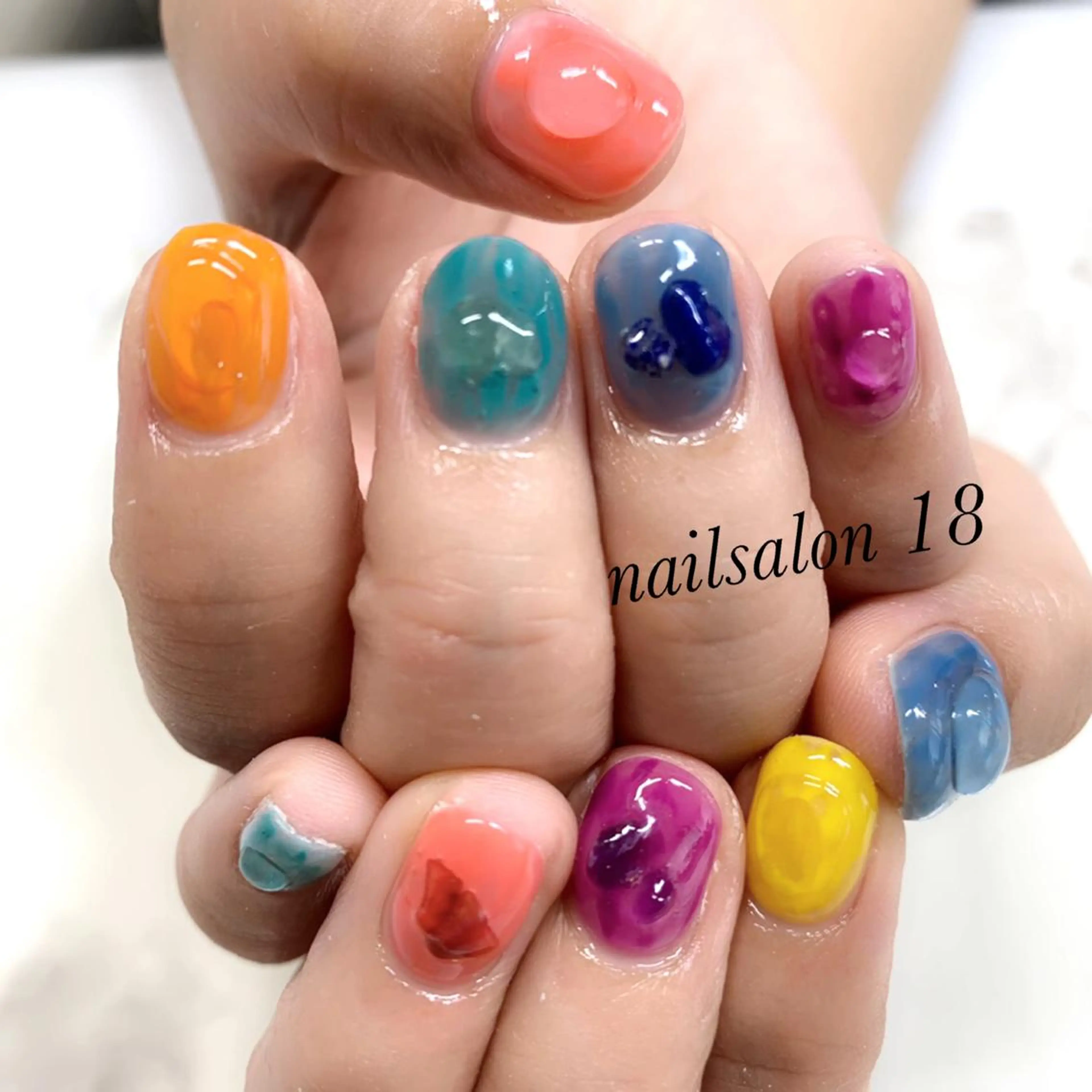 メンズ ネイル nail salon 18.のネイルデザイン