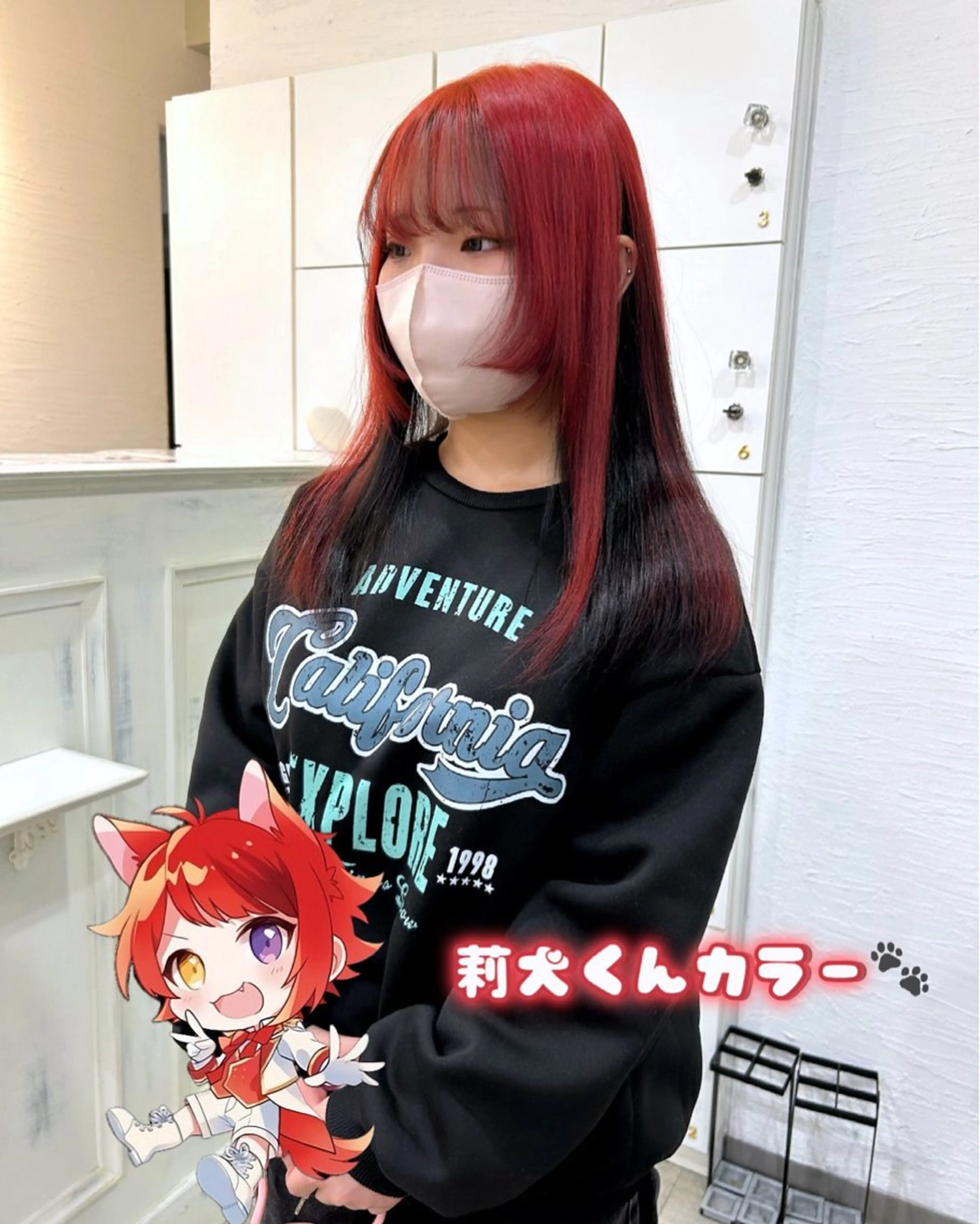 ロング カラー inq sakae所属・りん🌷︎名古屋 透明感カラー/カットのヘアスタイル