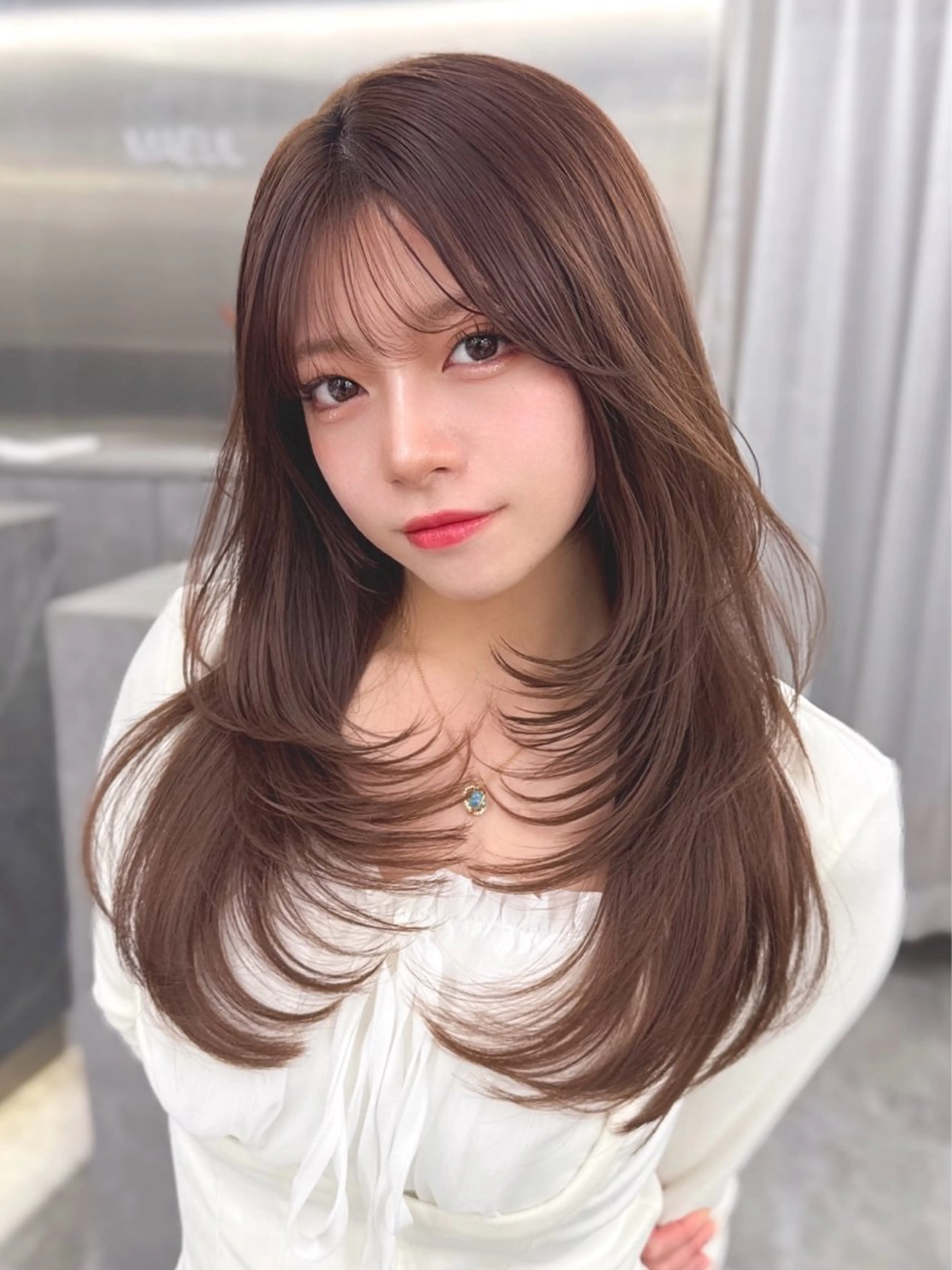 ロング カラー MAEUL luna所属・前髪顔周り/レイヤー 韓国/桔川恒のヘアスタイル