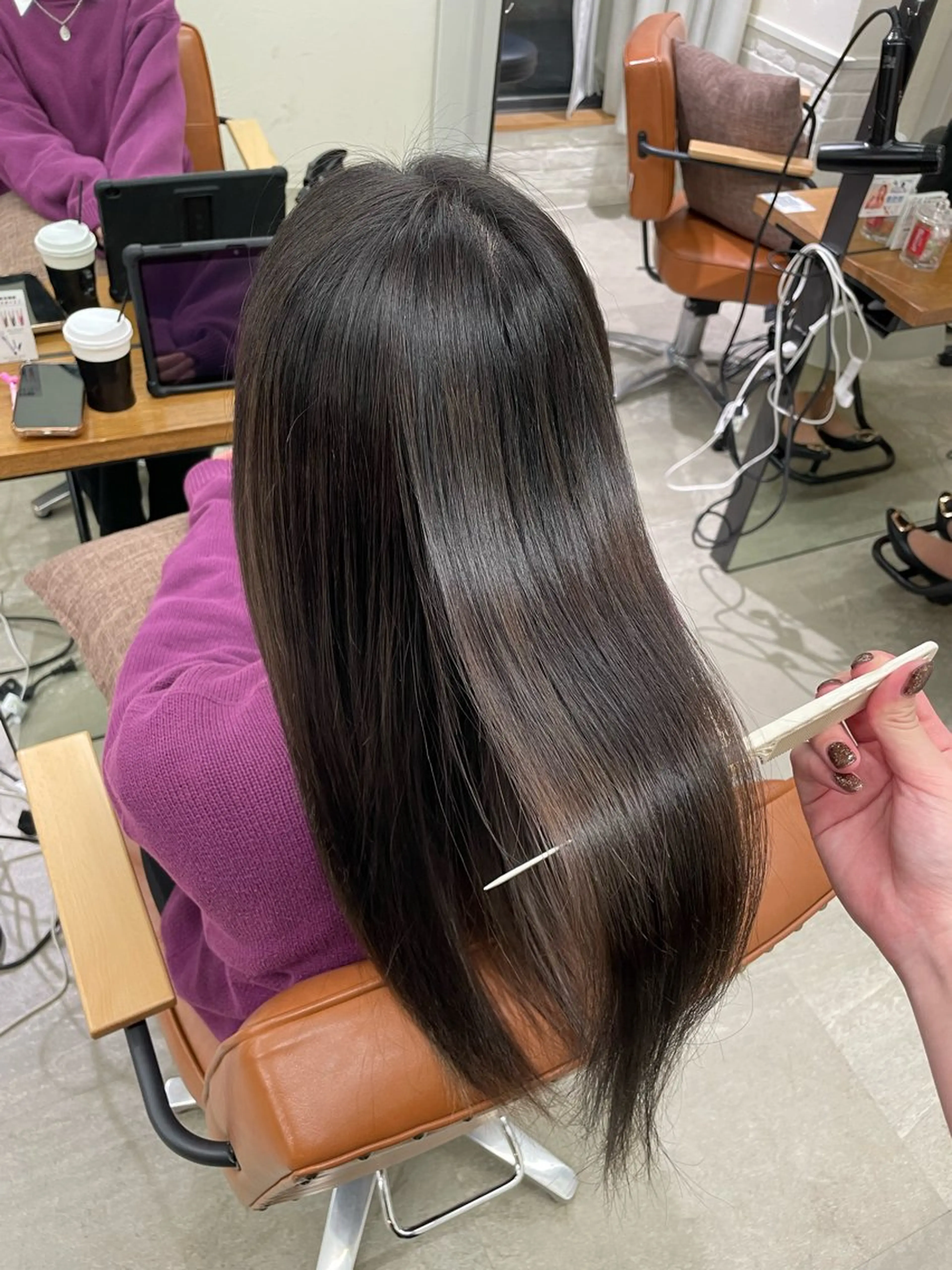 ロング 髪質改善🤍艶カラー ゆいのヘアスタイル