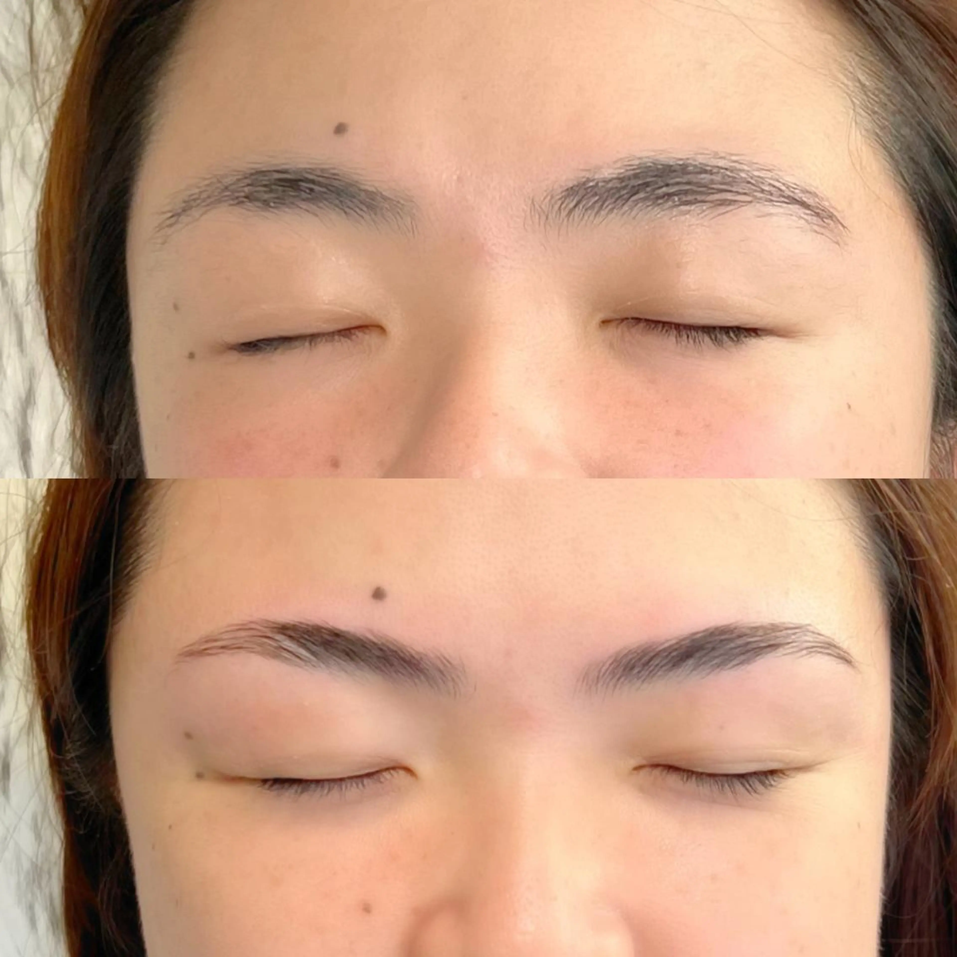 アイブロウ Mizuliネイル 眉毛メイクのサロンのネイルデザイン