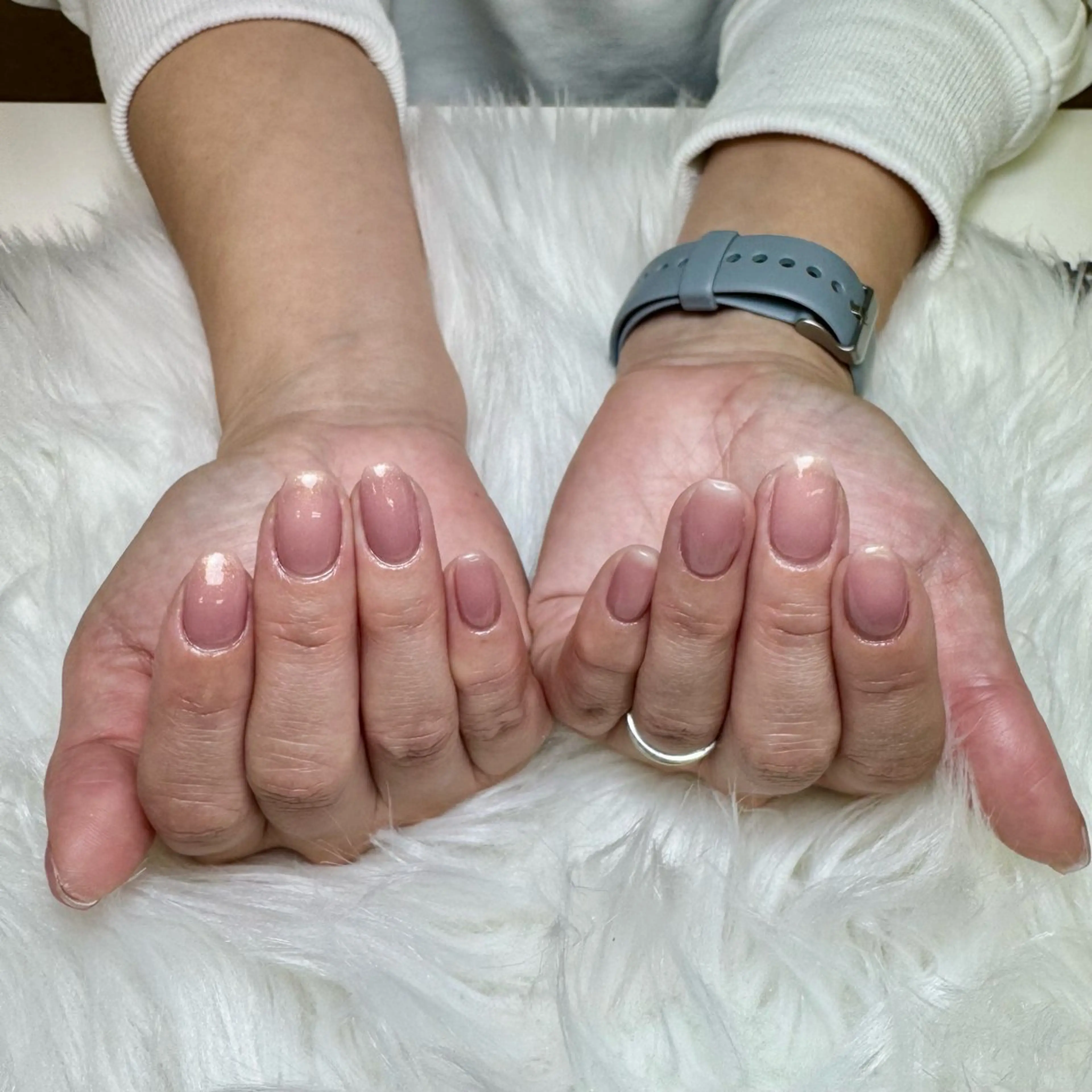 ネイル ラメ(グリッター) ワンカラーネイル Nail Space BELIER所属・-belier- reinaのネイルデザイン