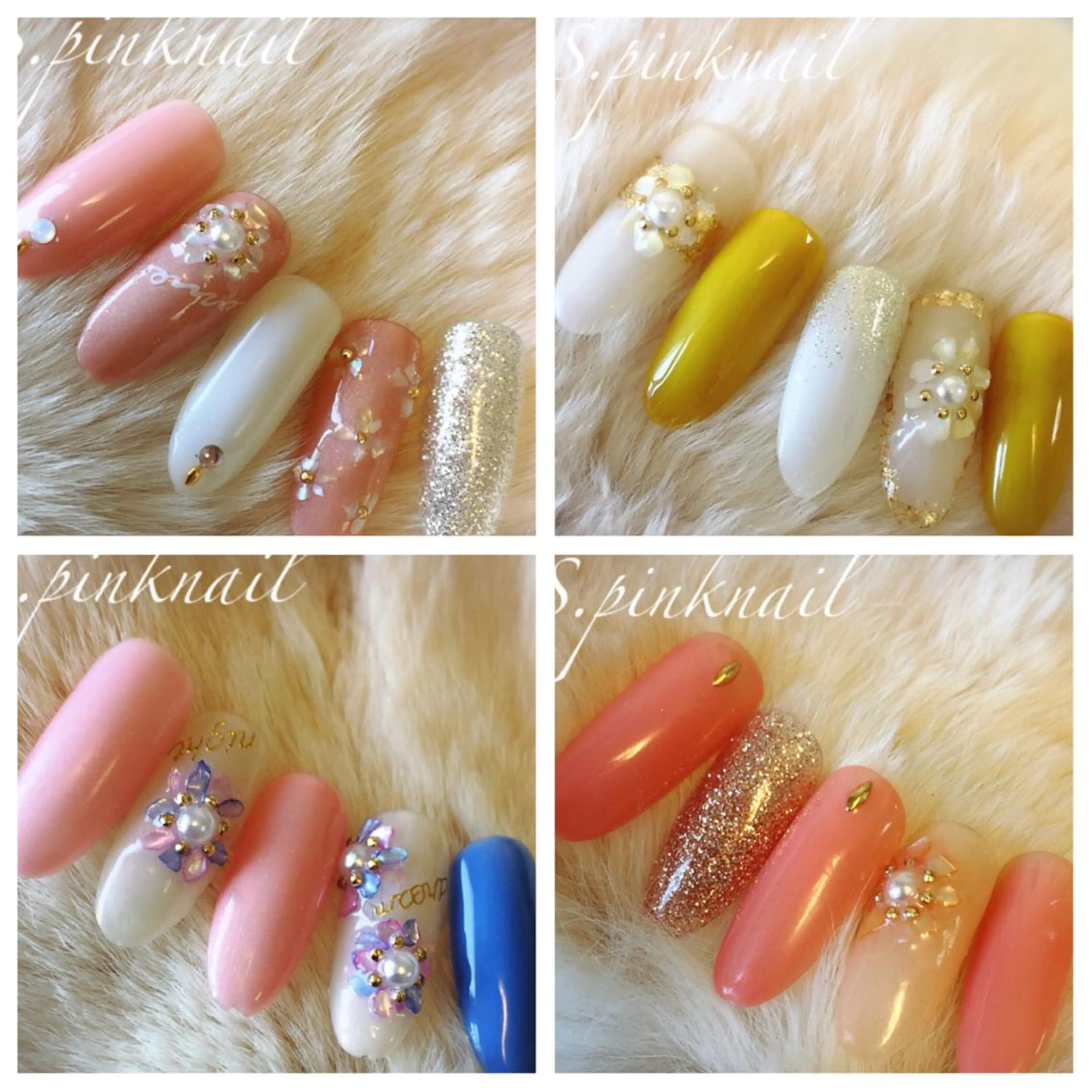 ネイル フラワーネイル フットネイル ホログラムネイル Sincerely ☺︎のネイルデザイン