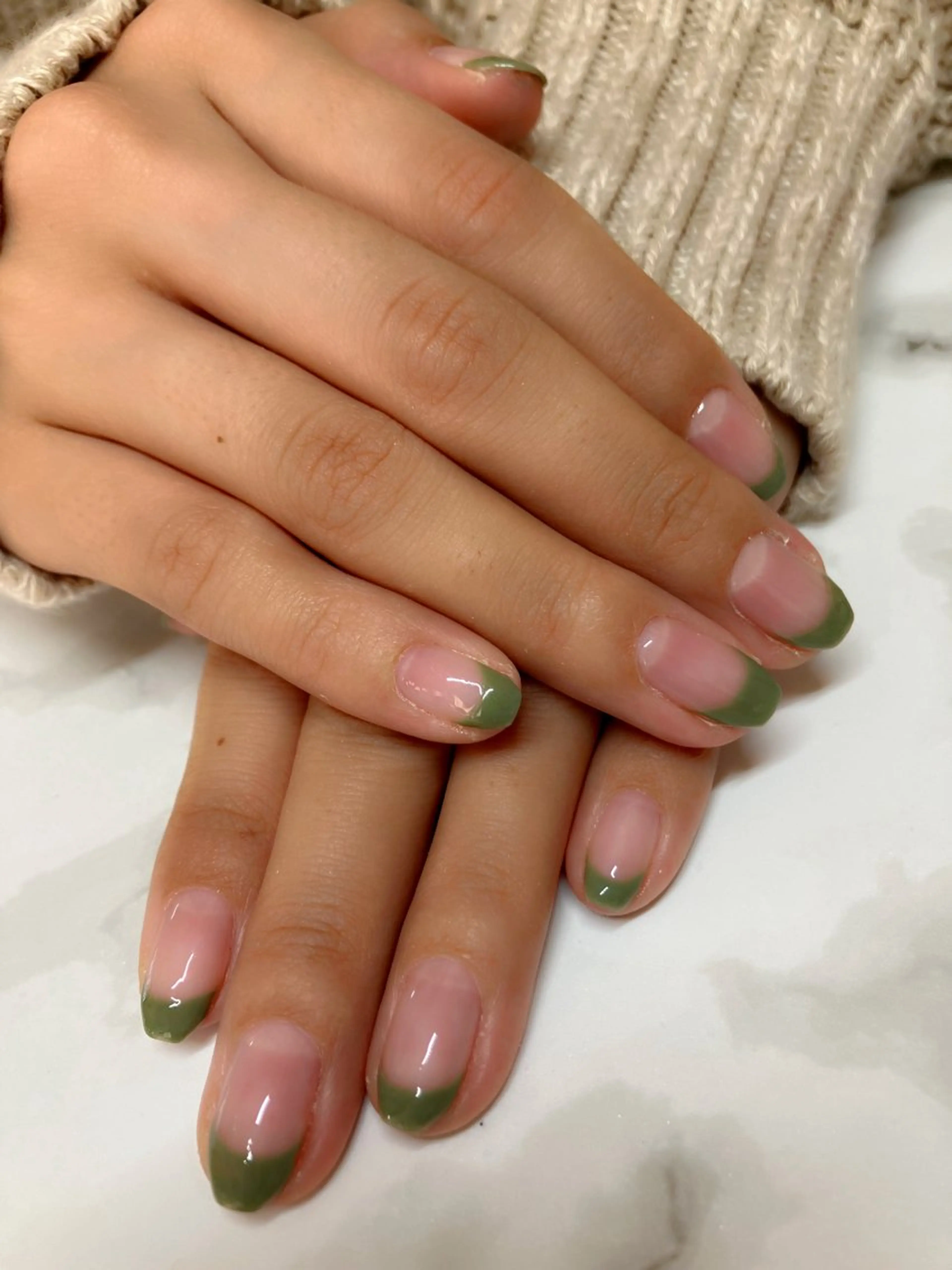 ネイル フレンチネイル komohana salon🌺のネイルデザイン