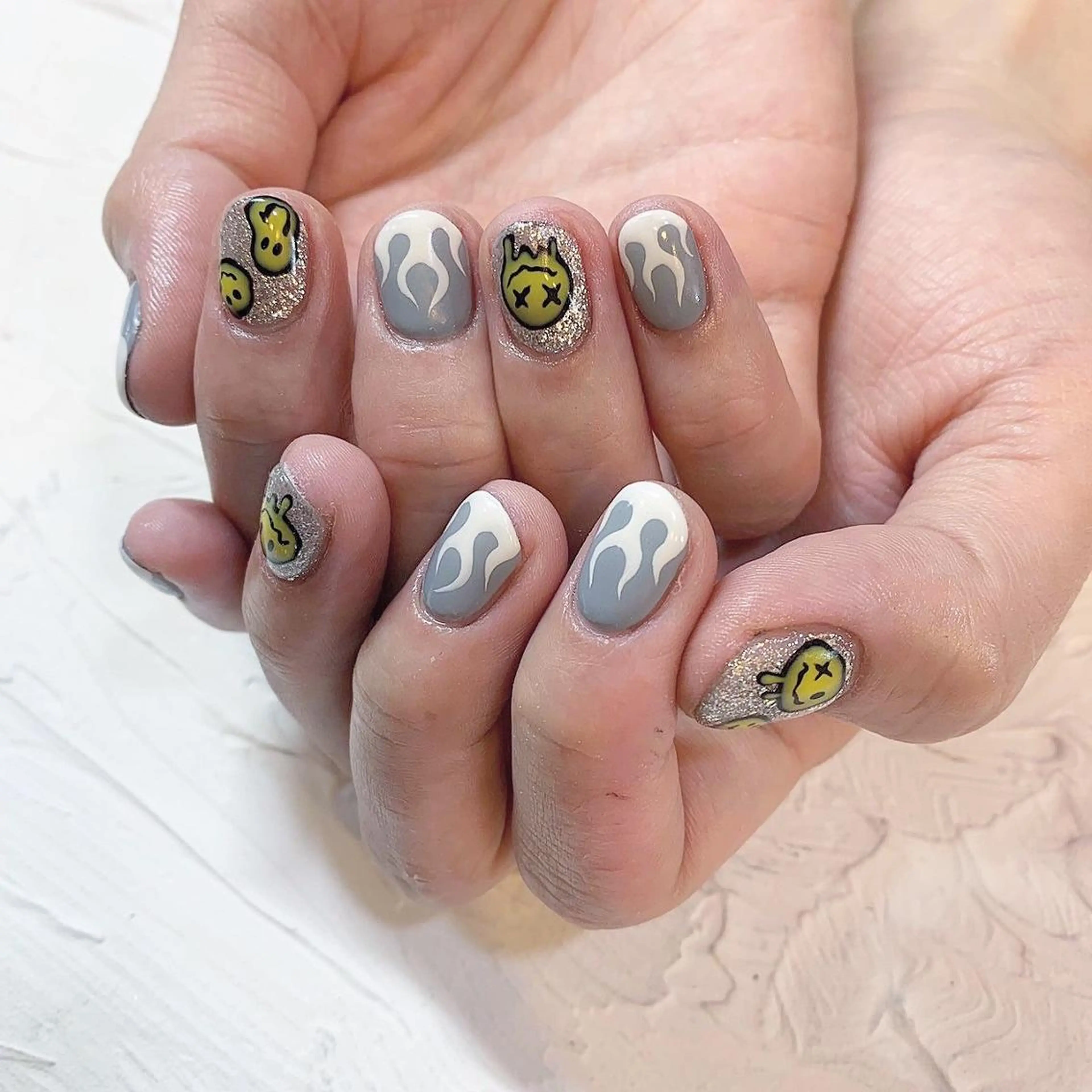 ネイル メンズ YUN君 🦍のネイルデザイン