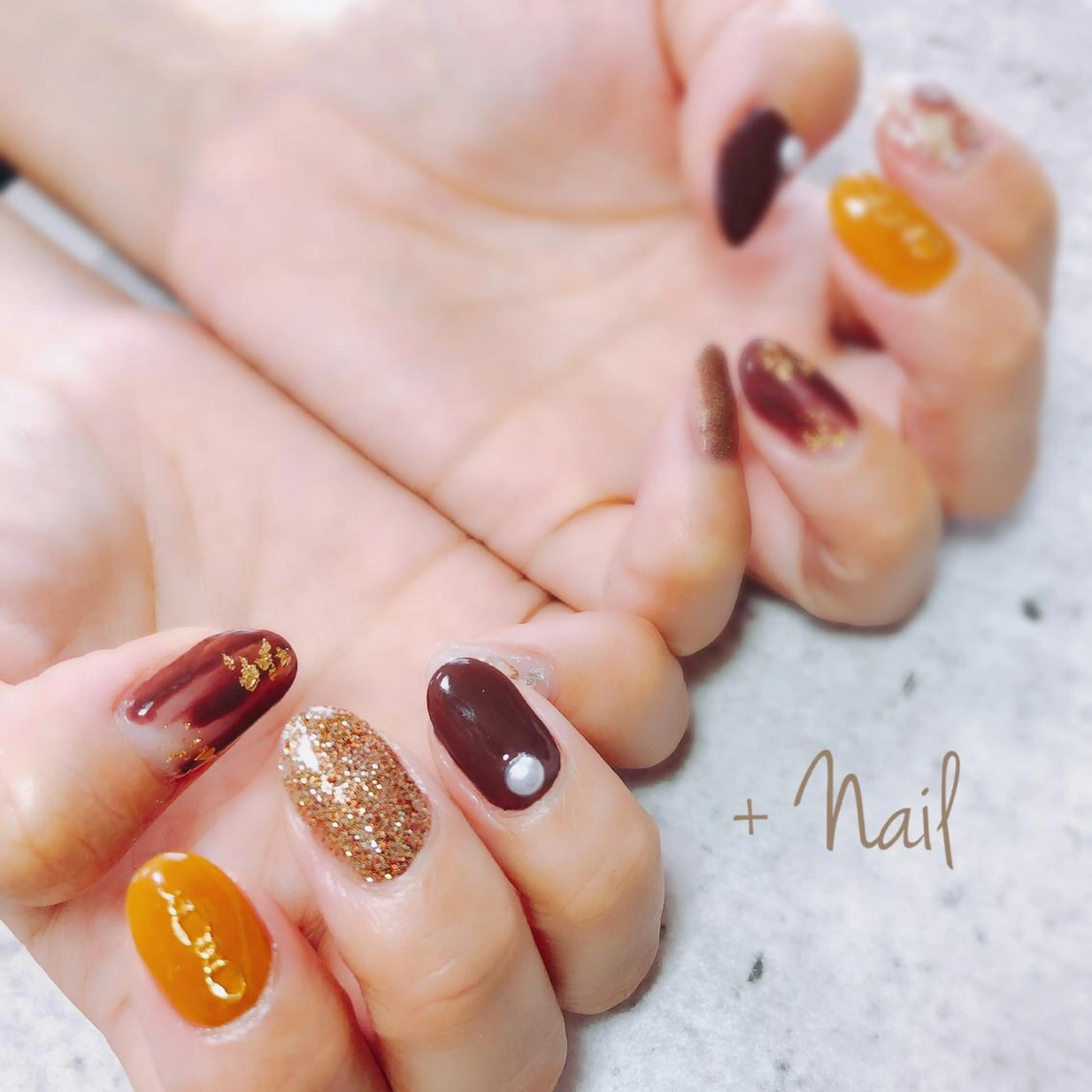 ネイル Aim* 深爪・自爪育成専門店のネイルデザイン