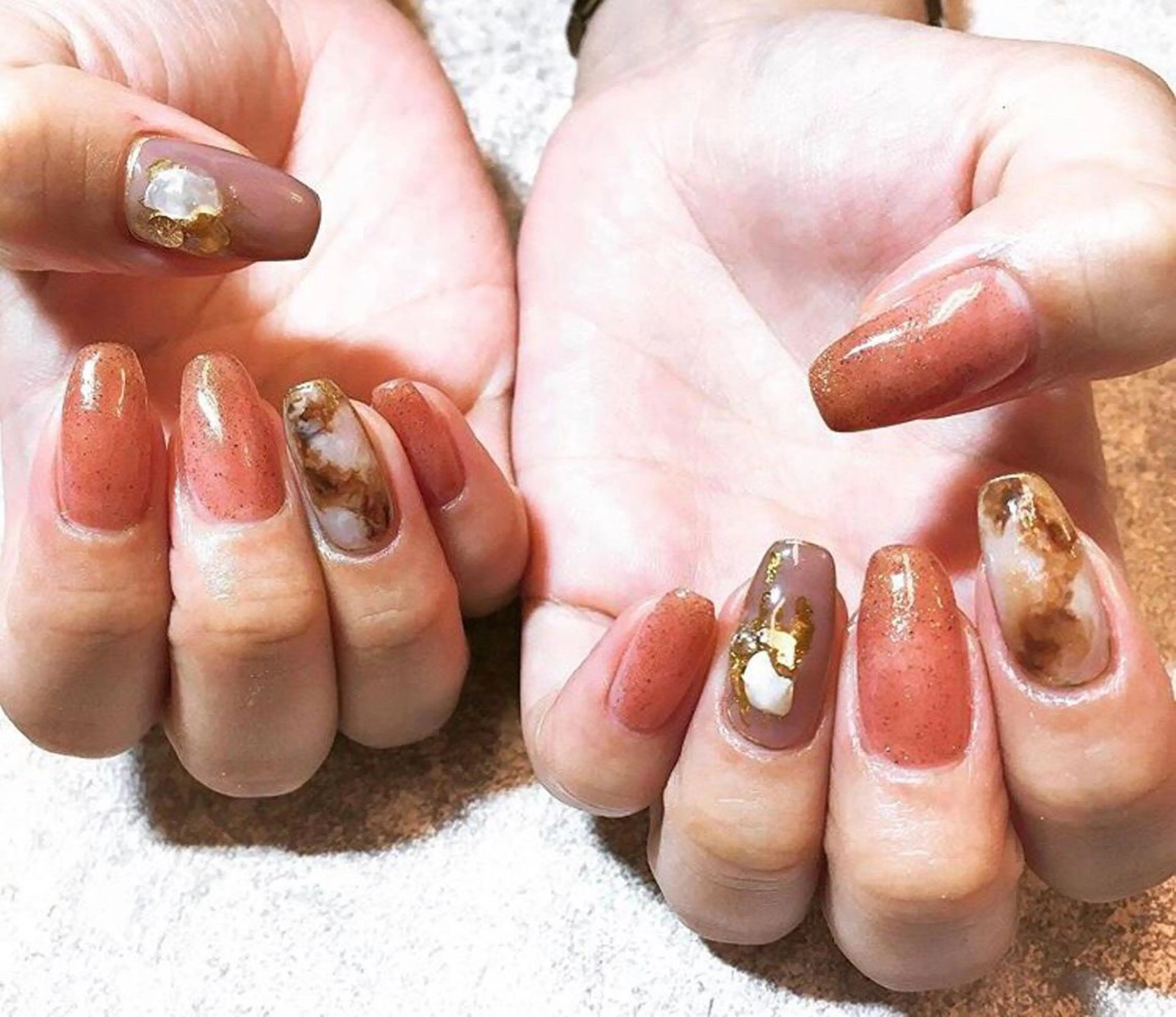 ネイル ハンドネイル LOVE NAIL 💕Sonoのネイルデザイン