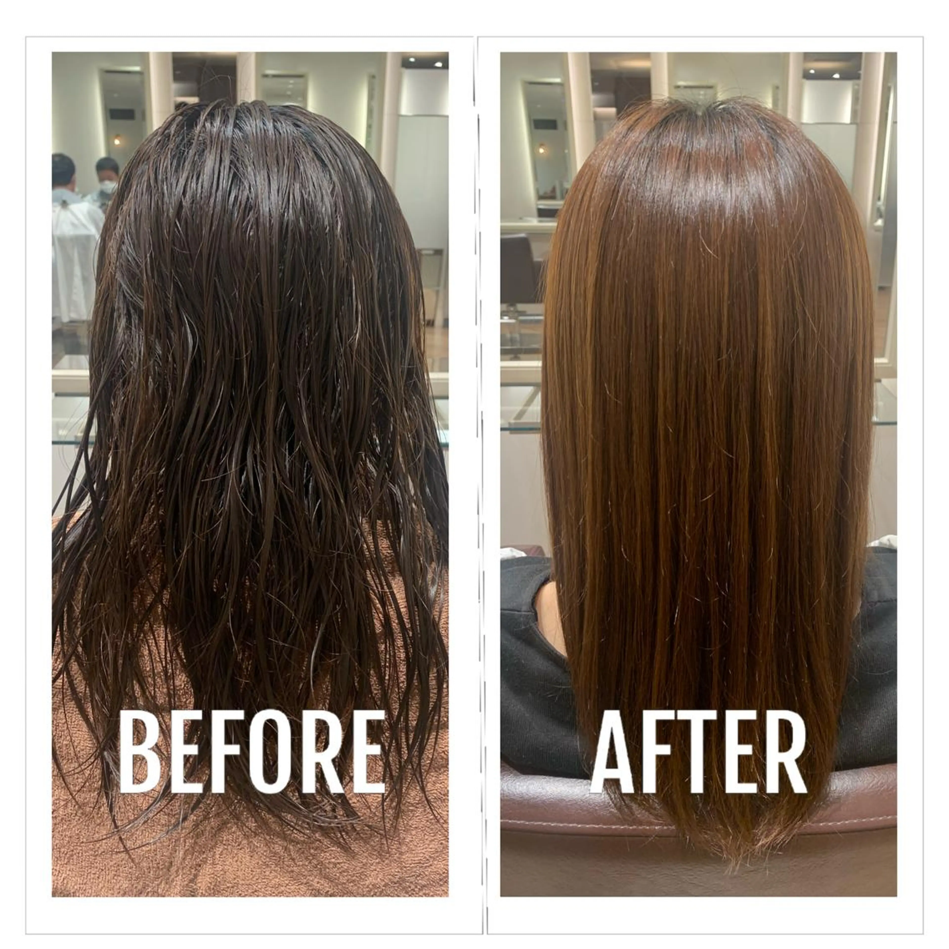セミロング ごとう さなのヘアスタイル