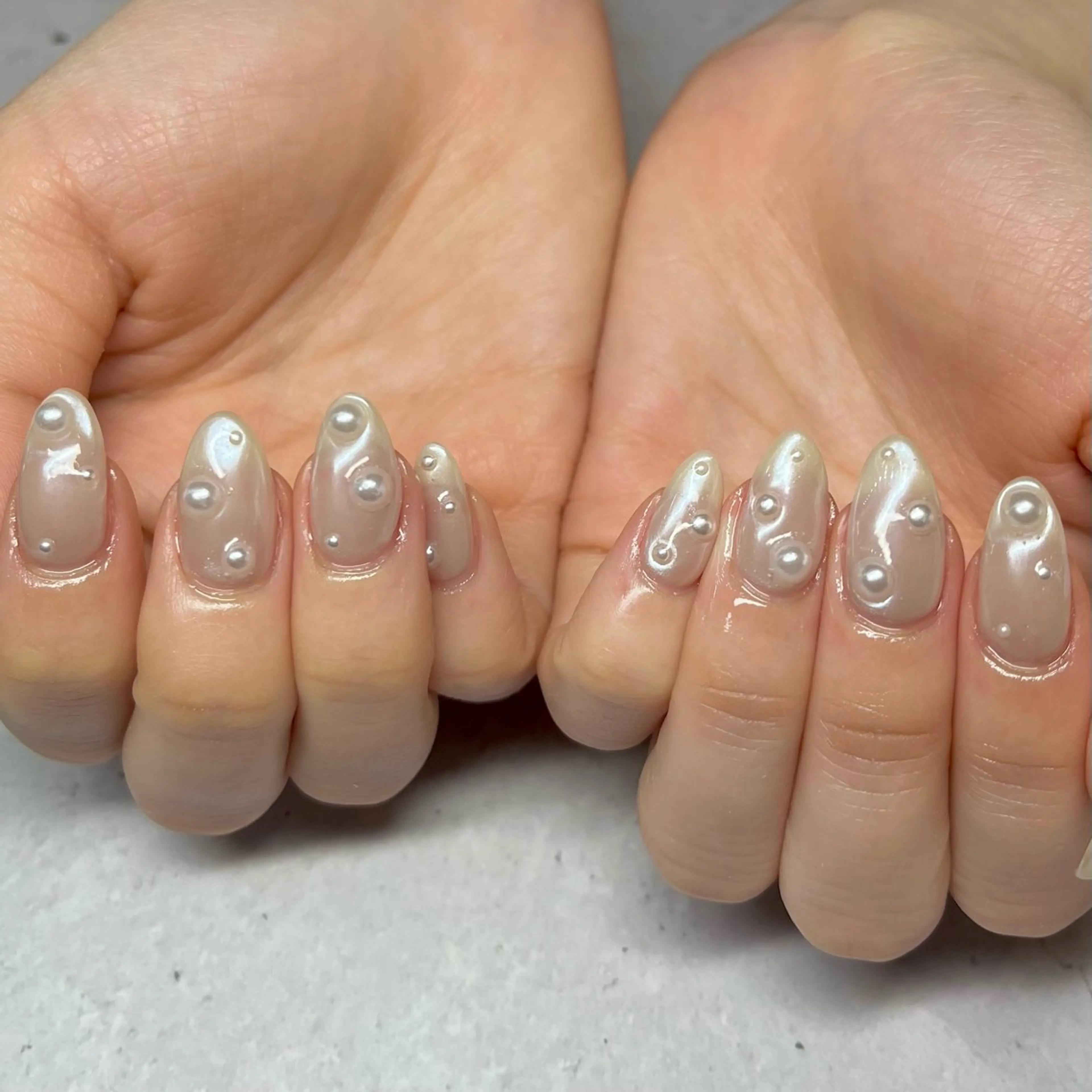 ネイル ハンドネイル . 未來のネイルデザイン