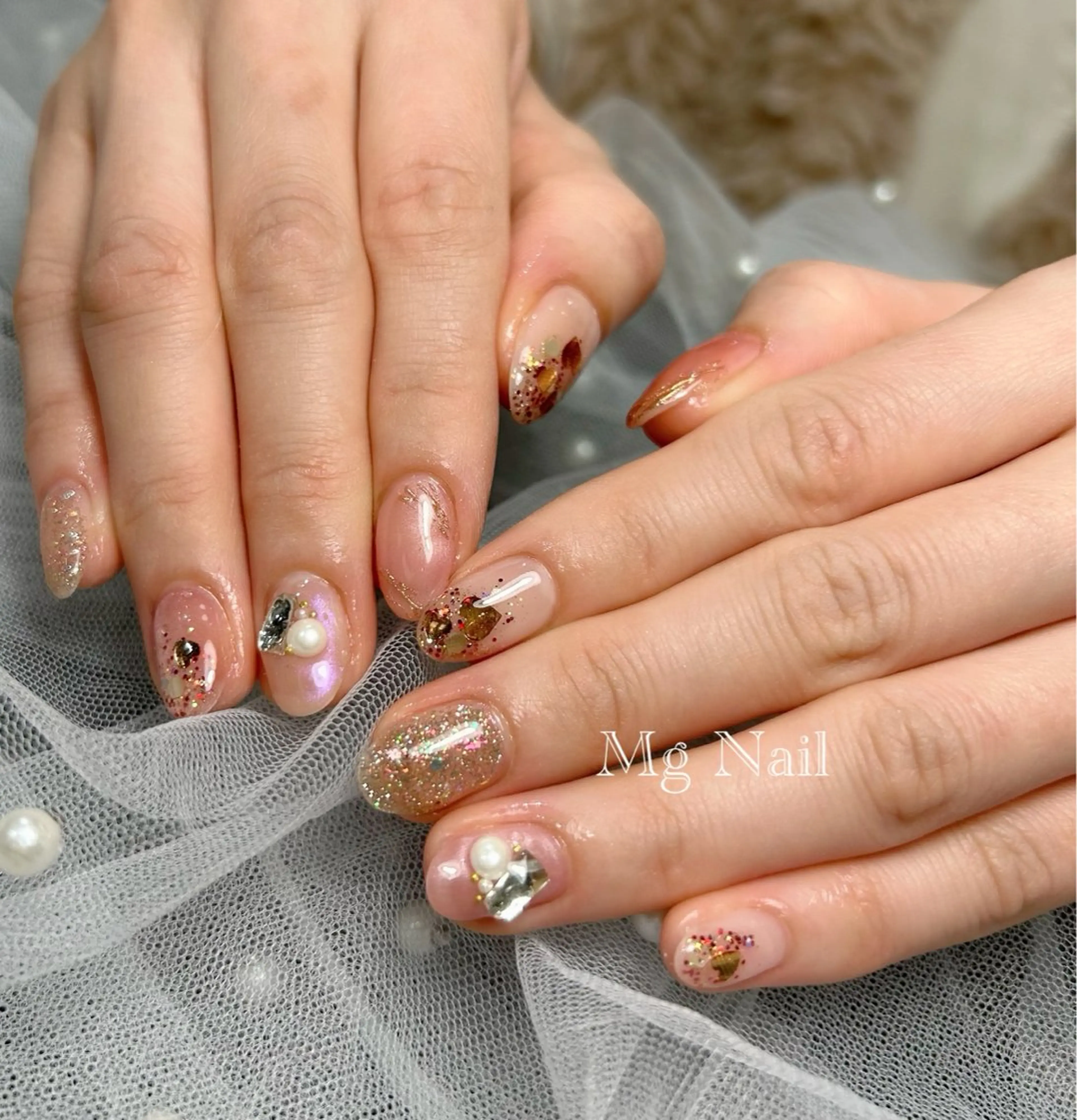 ネイル ハンドネイル Mg Nail所属・Mg Nailのネイルデザイン