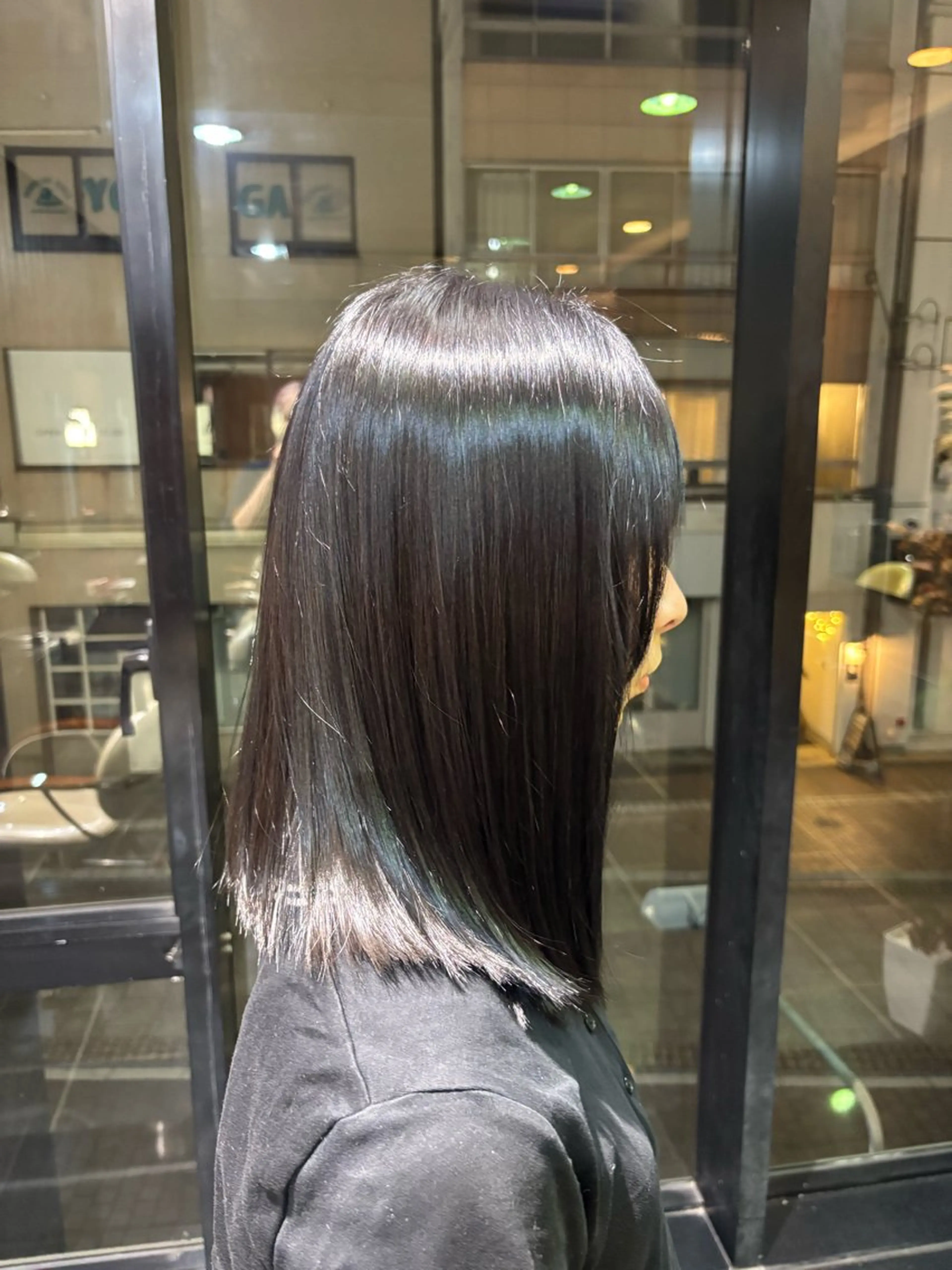 ミディアム カラー ヘアカラー ruen大分駅店 /佐藤萌音のヘアスタイル