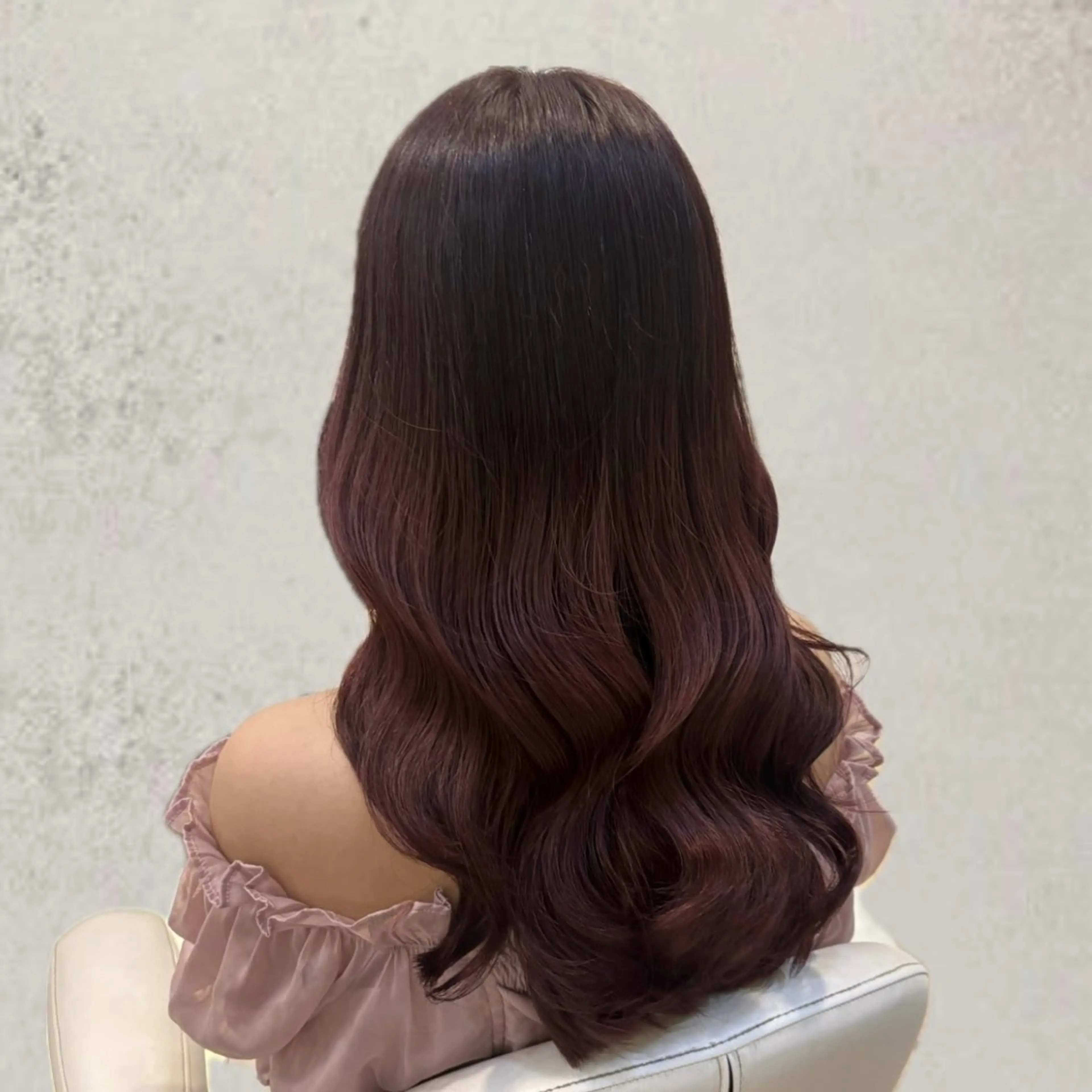カラー 南田 晴香のヘアスタイル
