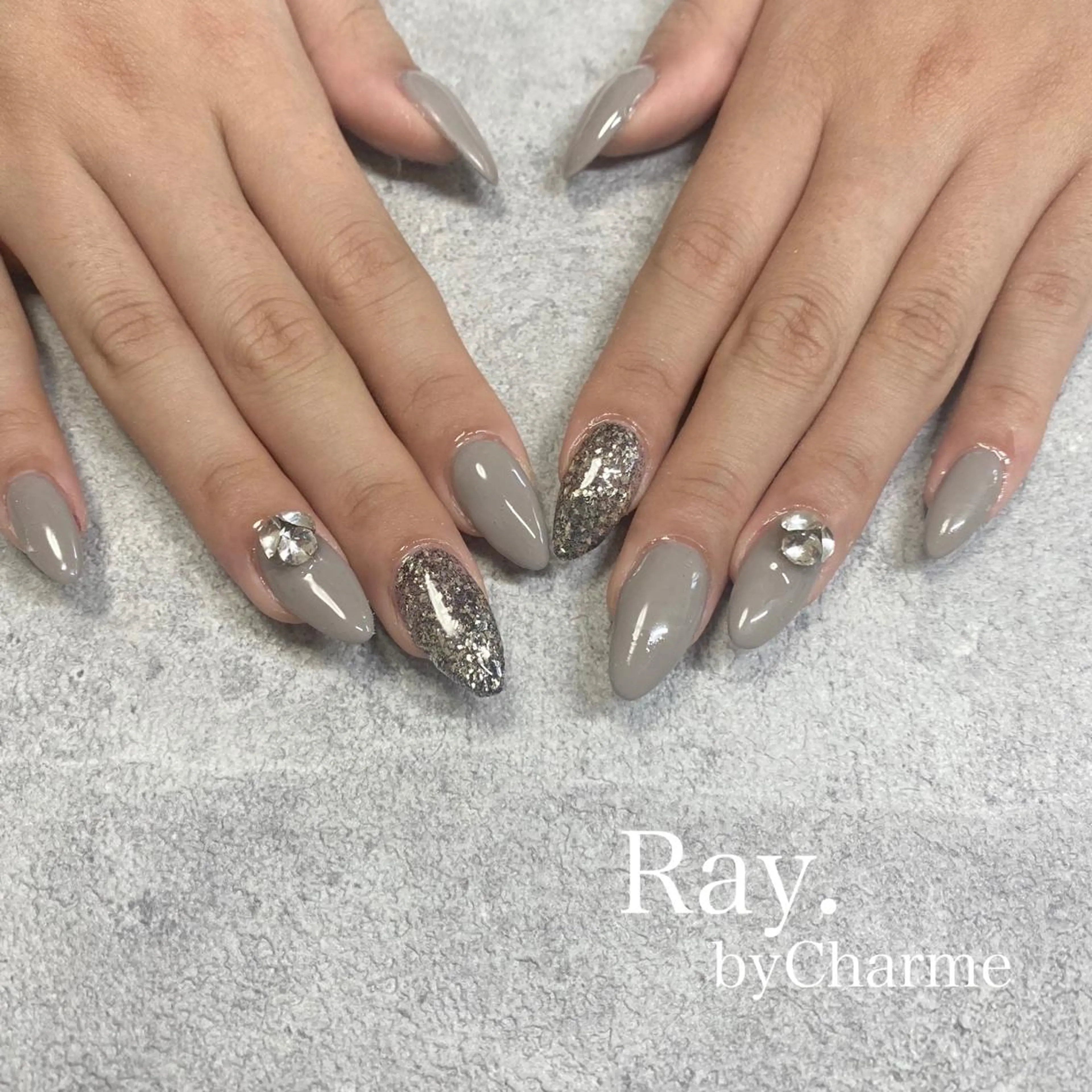 ネイル Ray. /綺麗目ニュアンスのネイルデザイン