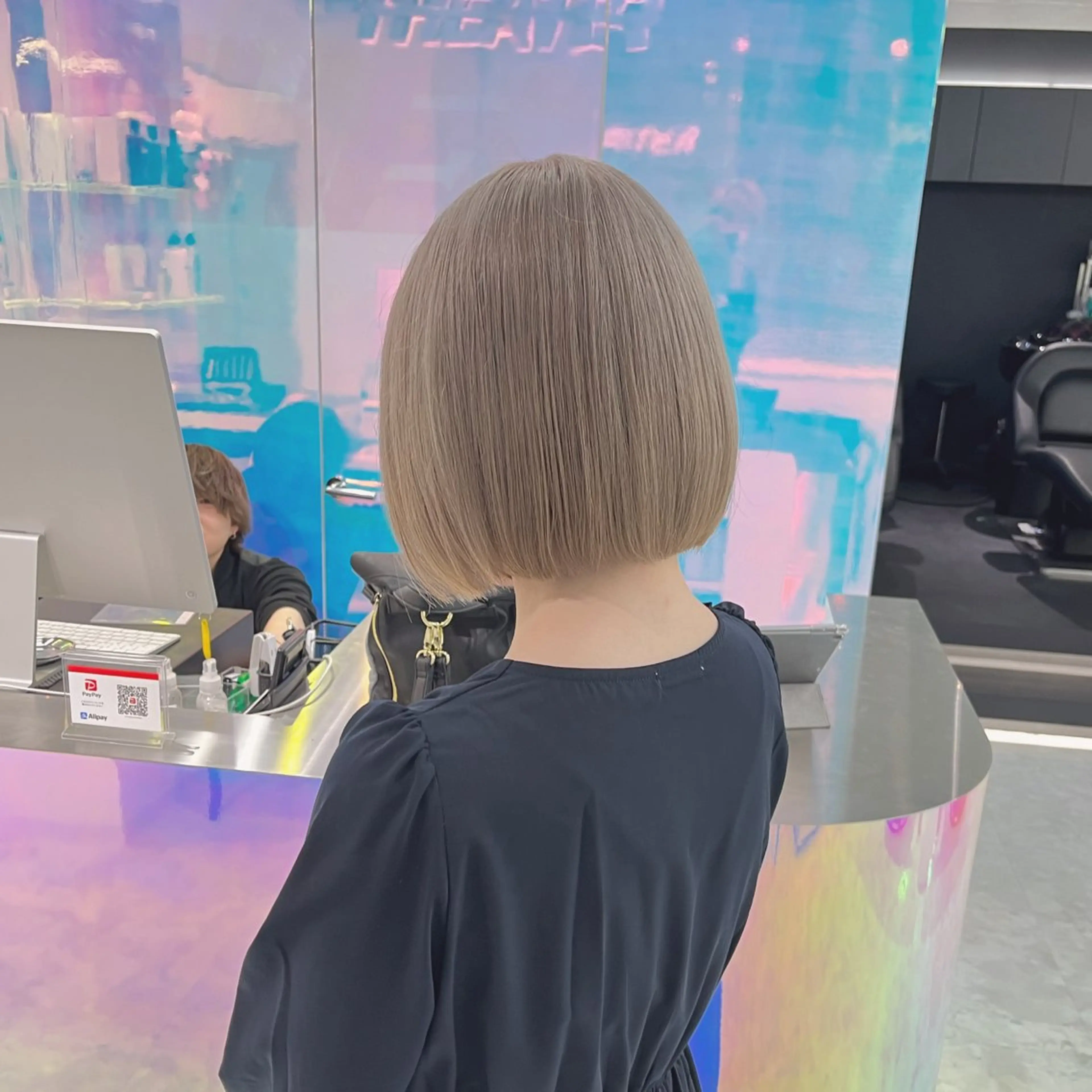 ショート カラー ヘアカラー ブリーチボブNo.1 🥇/KOHEIのヘアスタイル