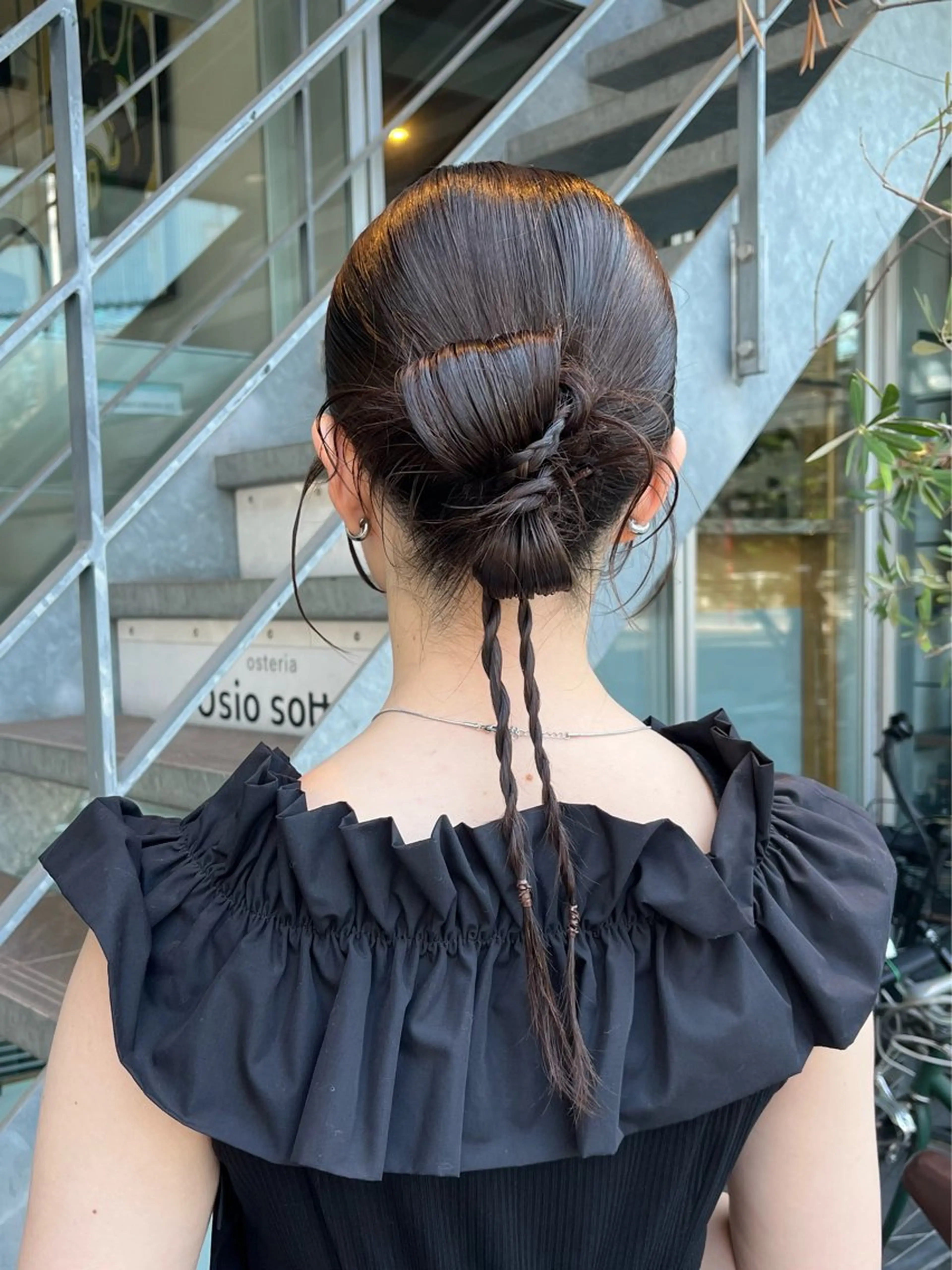 お呼ばれヘアアレンジ🎀❕の写真