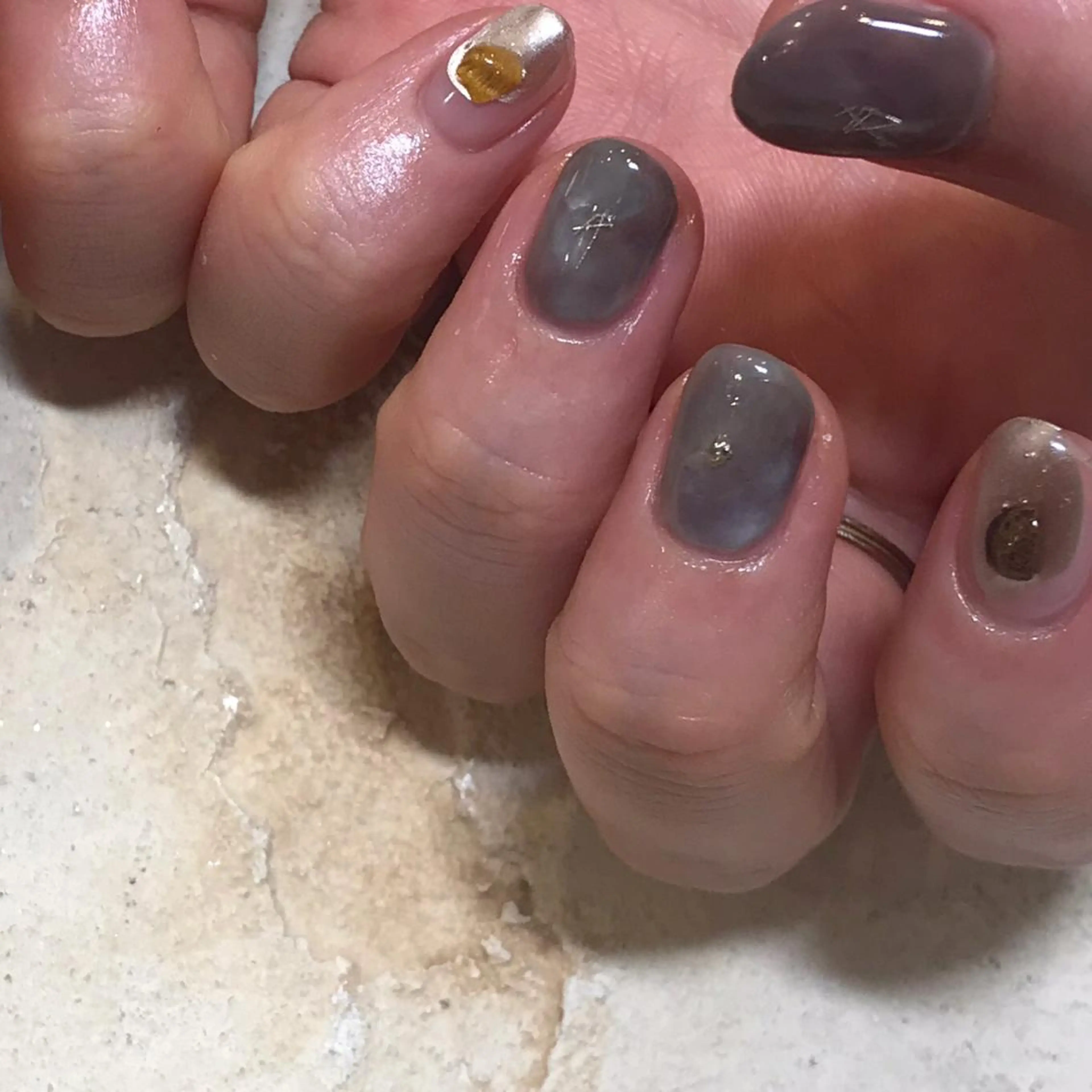 ネイル A85G ayakoのネイルデザイン