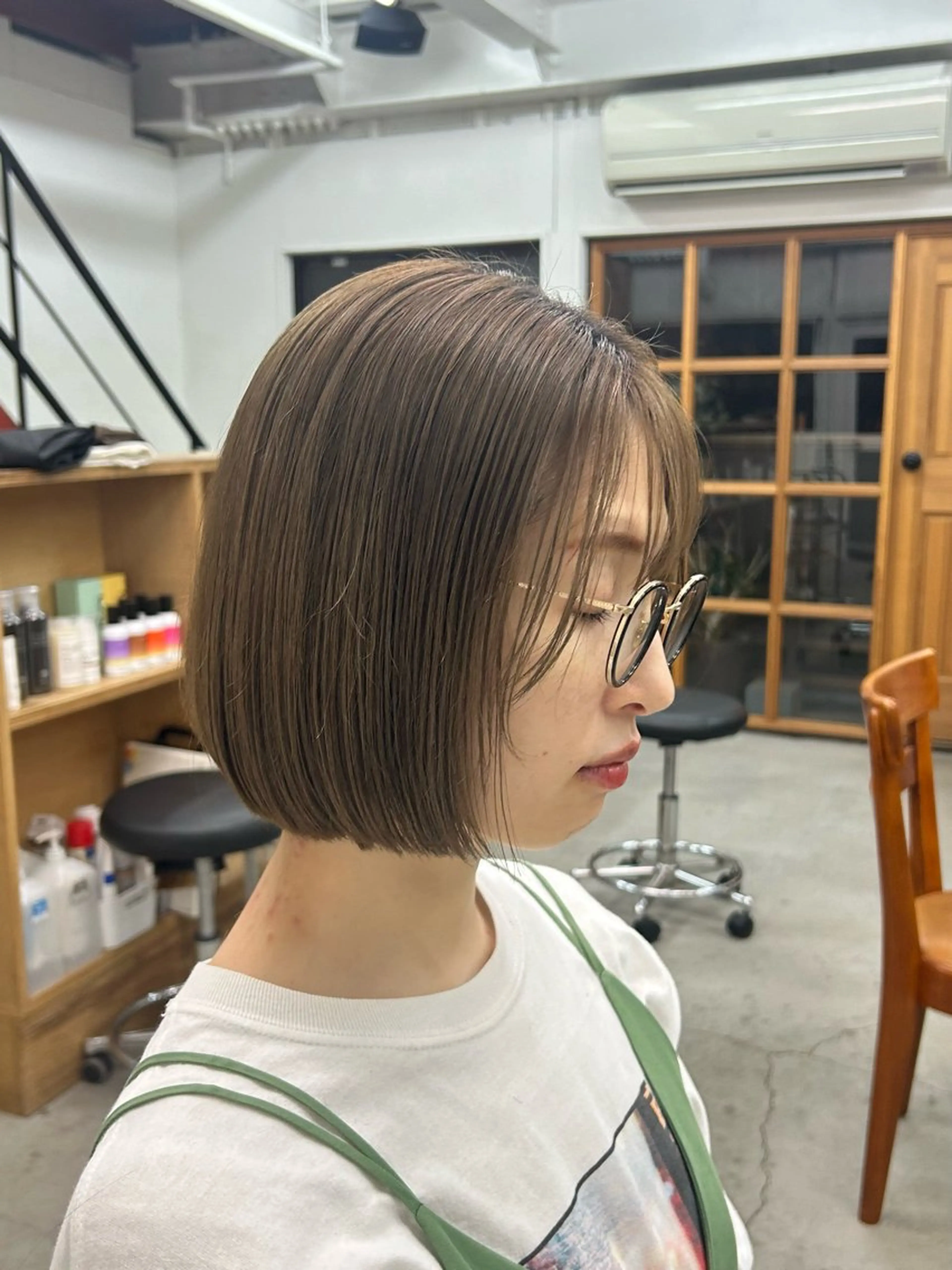 ミディアム カラー stand所属・キノシタナナコ /渋谷のヘアスタイル