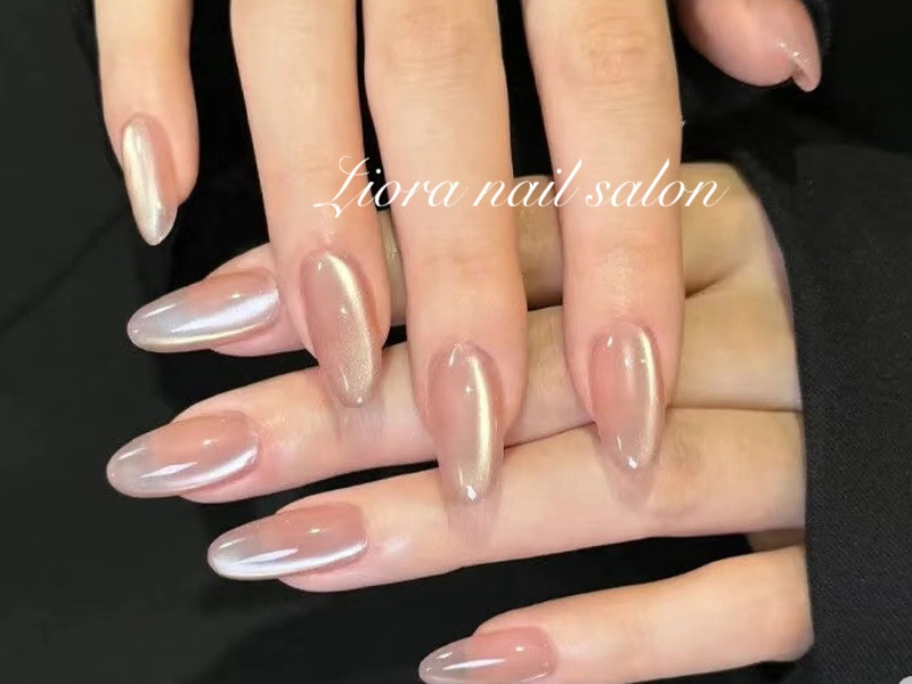 ネイル チークネイル フットネイル フレンチネイル ジェルネイル ガーリー ハンドネイル Liora ネイルサロン所属・Liora nail salonのネイルデザイン