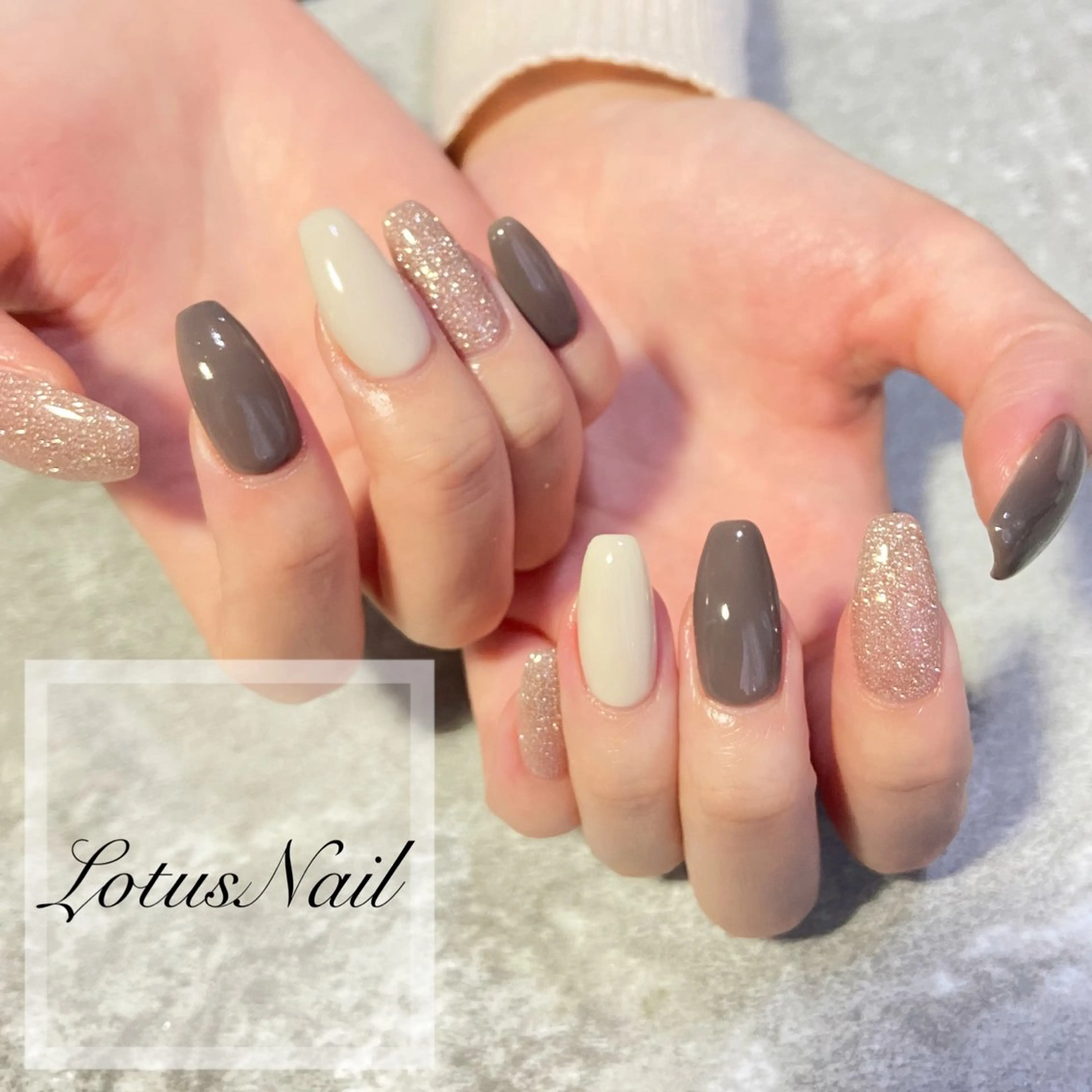 ネイル ハンドネイル Lotus Nailのネイルデザイン
