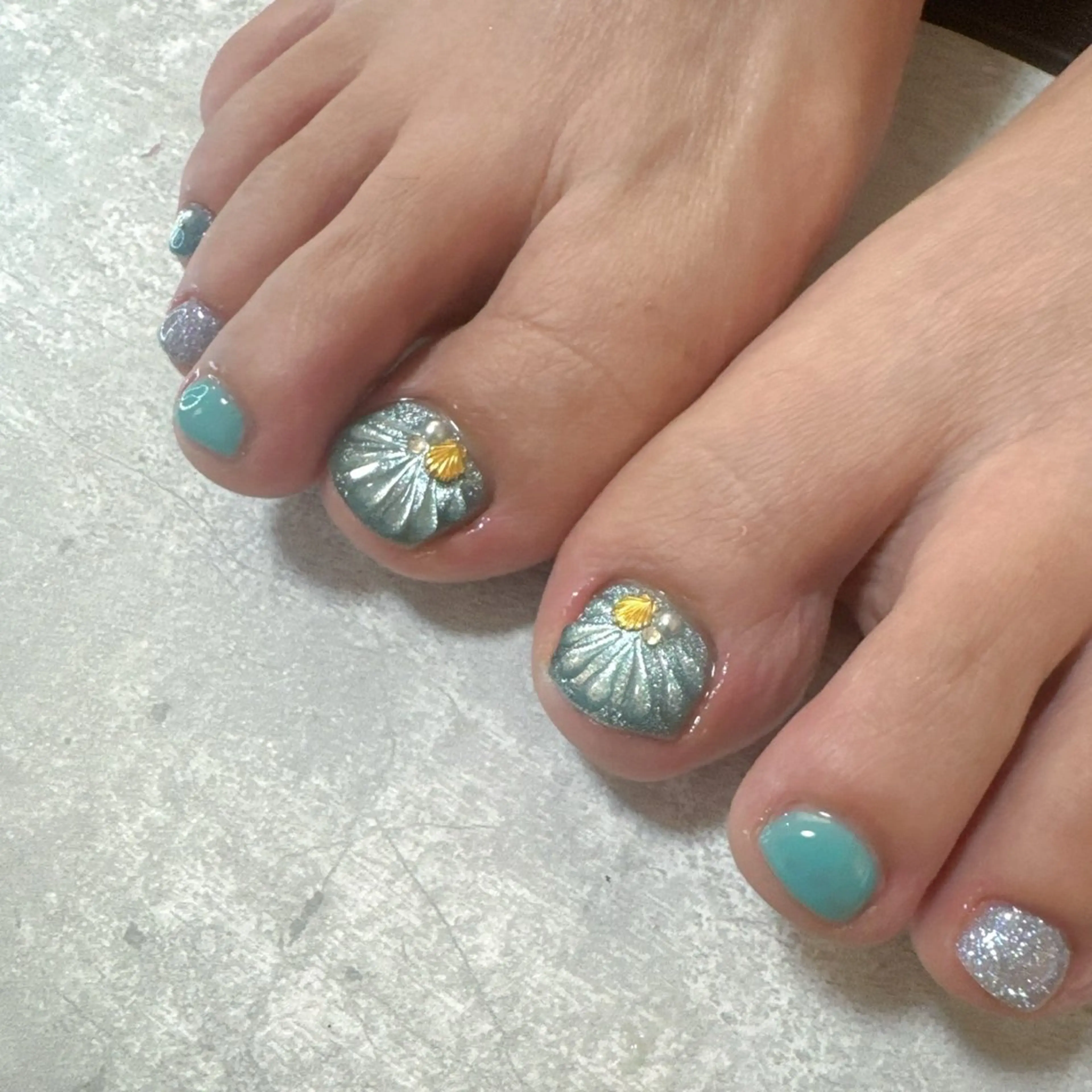 ネイル フットネイル C.Nail &EYE筑紫駅のネイルデザイン