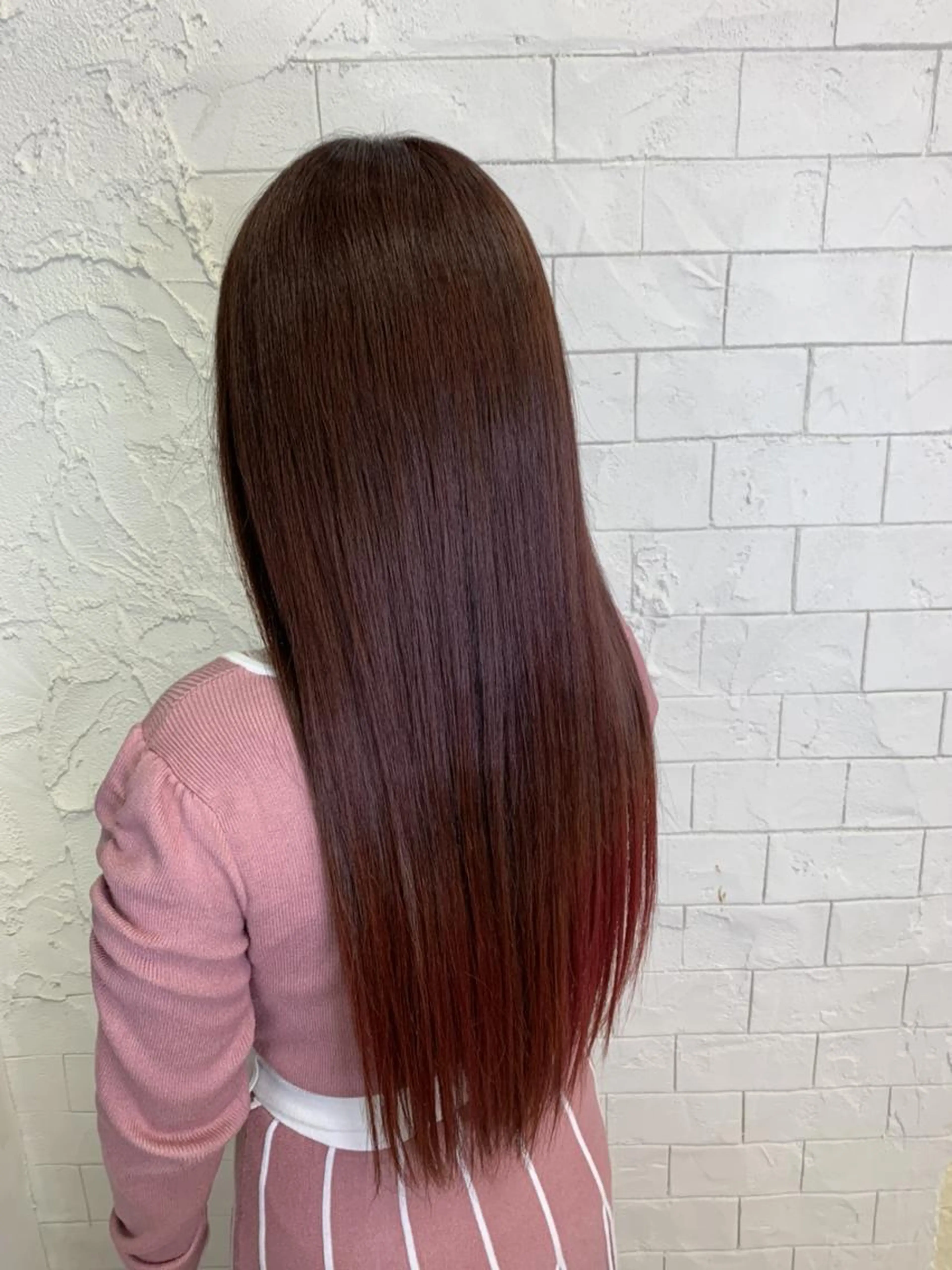 艶髪カラー【イルミナ】+調整カットの写真