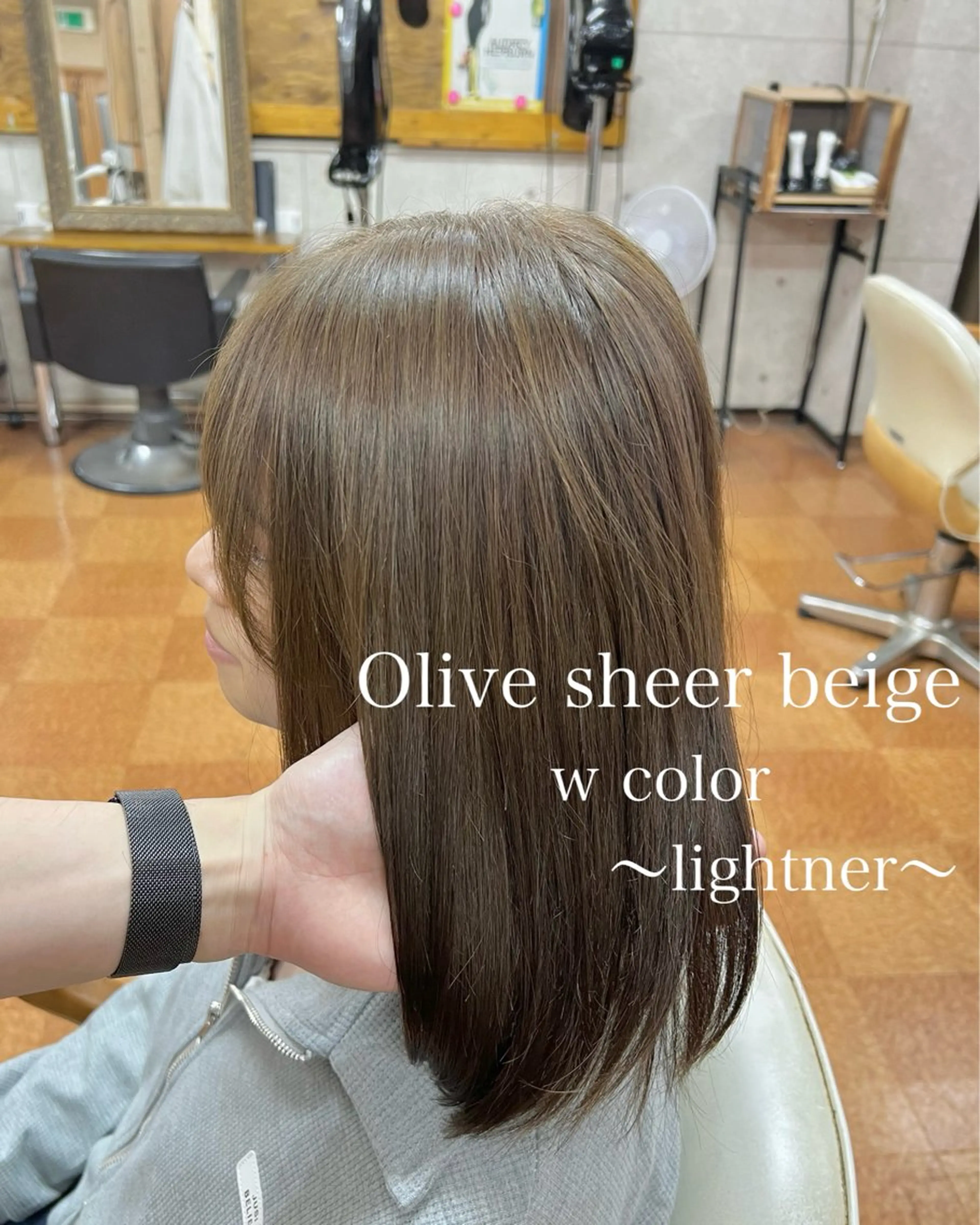 セミロング カラー リバティークルー初石店所属・似合わせカット/ボブ 𓍼澁谷礼一のヘアスタイル