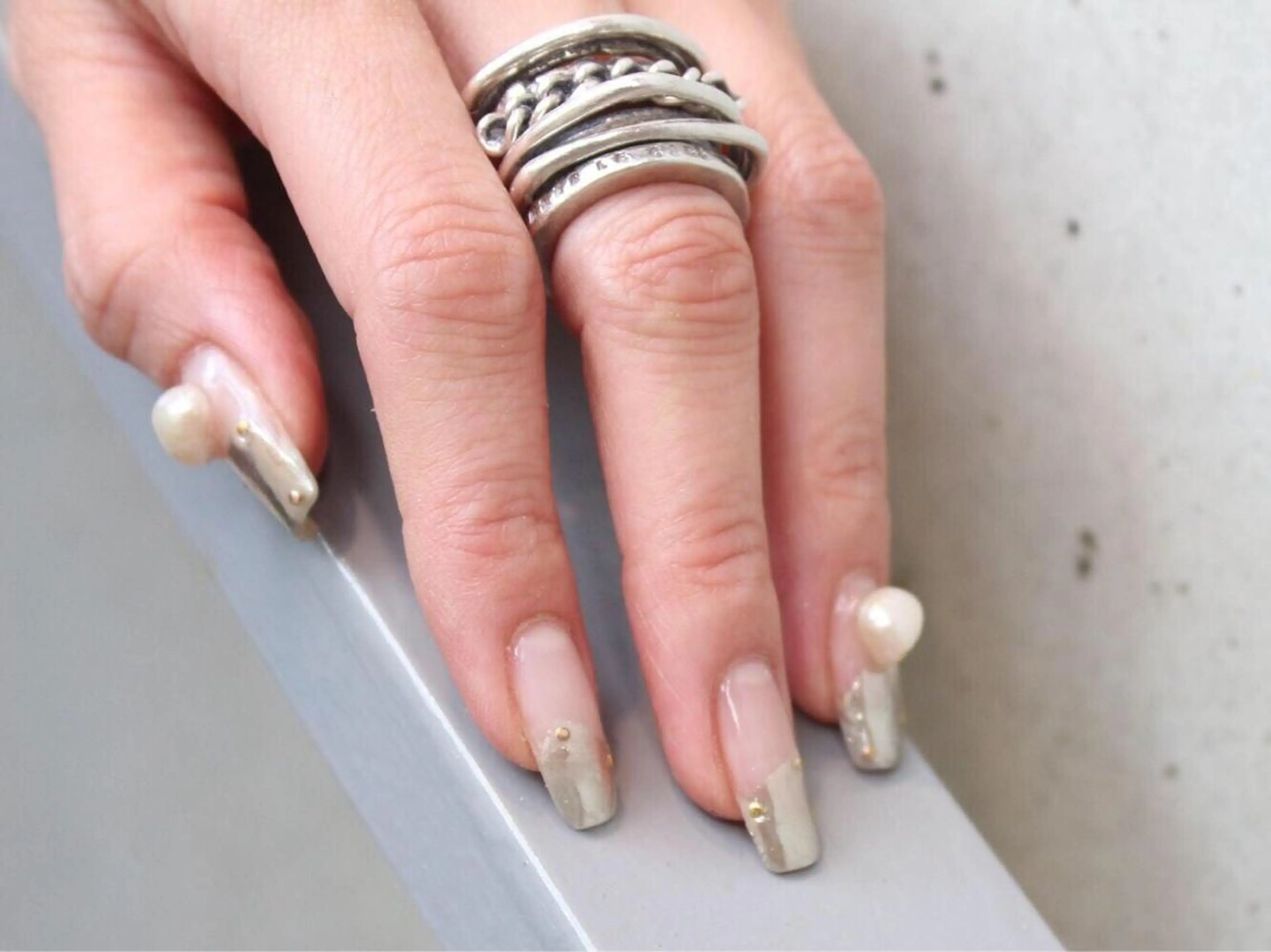 ネイル ミラーネイル ハンドネイル The Next...所属・TheNext kitahorieのネイルデザイン