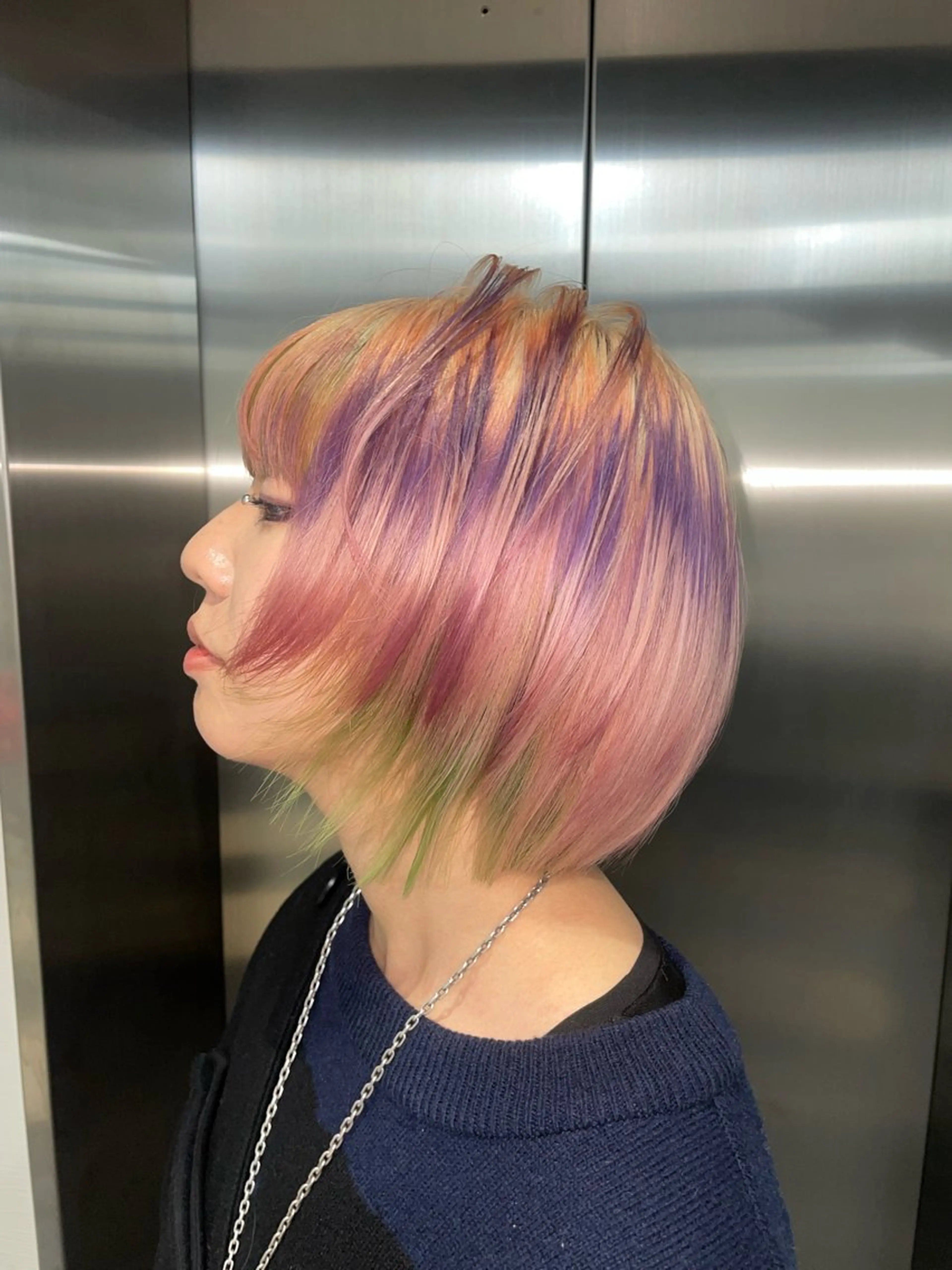 カラー ヘアカラー Null所属・残留しないハイトーン 🎀マホのヘアスタイル